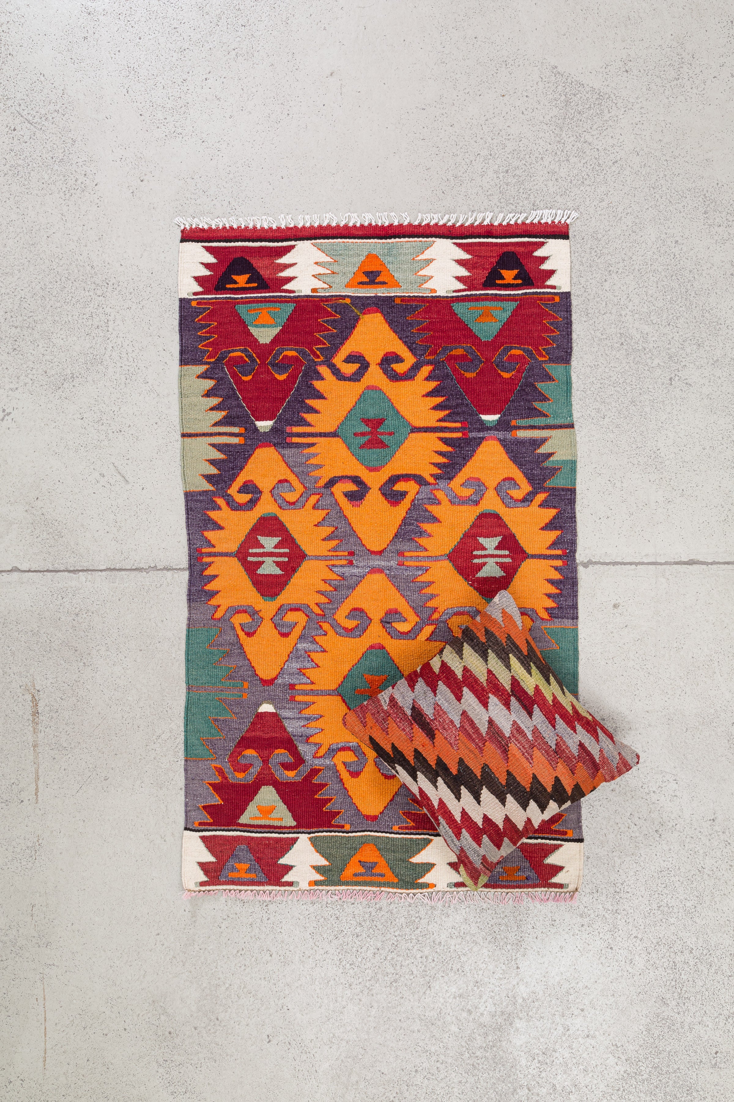 Vintage Kilim Mut 125 x 72 cm - Wild Heart Free Soul