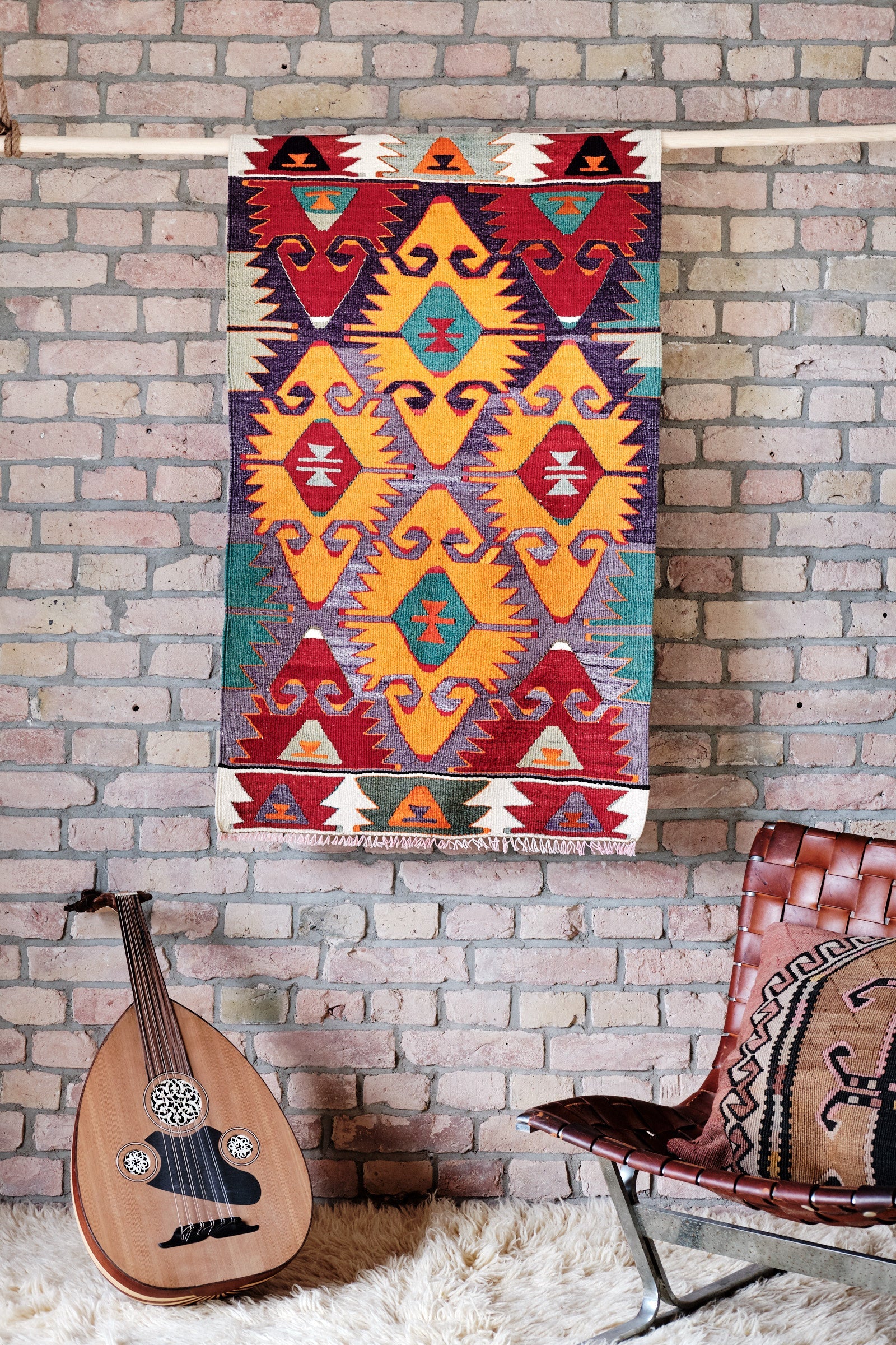 Vintage Kilim Mut 125 x 72 cm - Wild Heart Free Soul