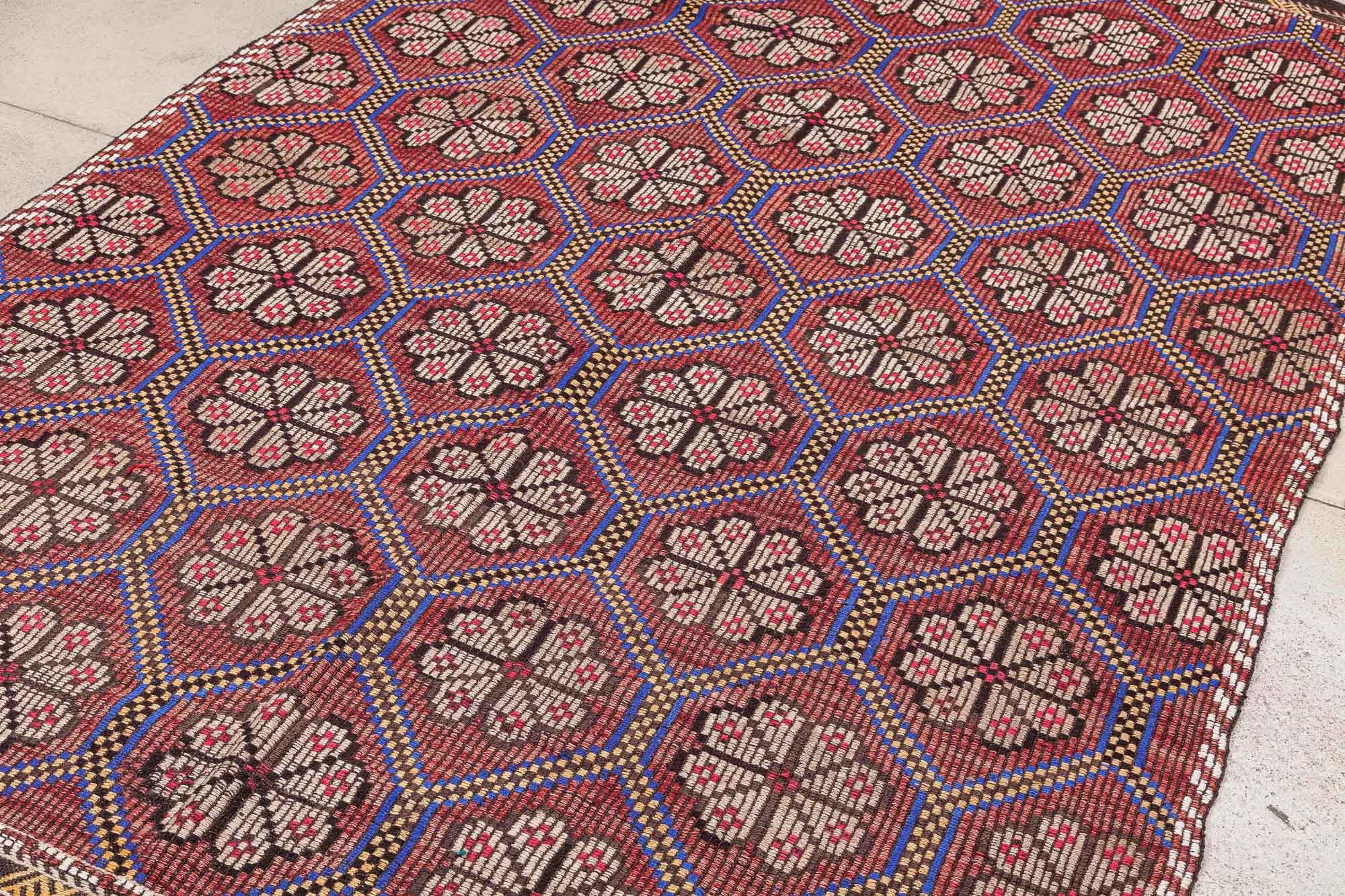 Vintage Kilim Mut 262x181cm - Wild Heart Free Soul