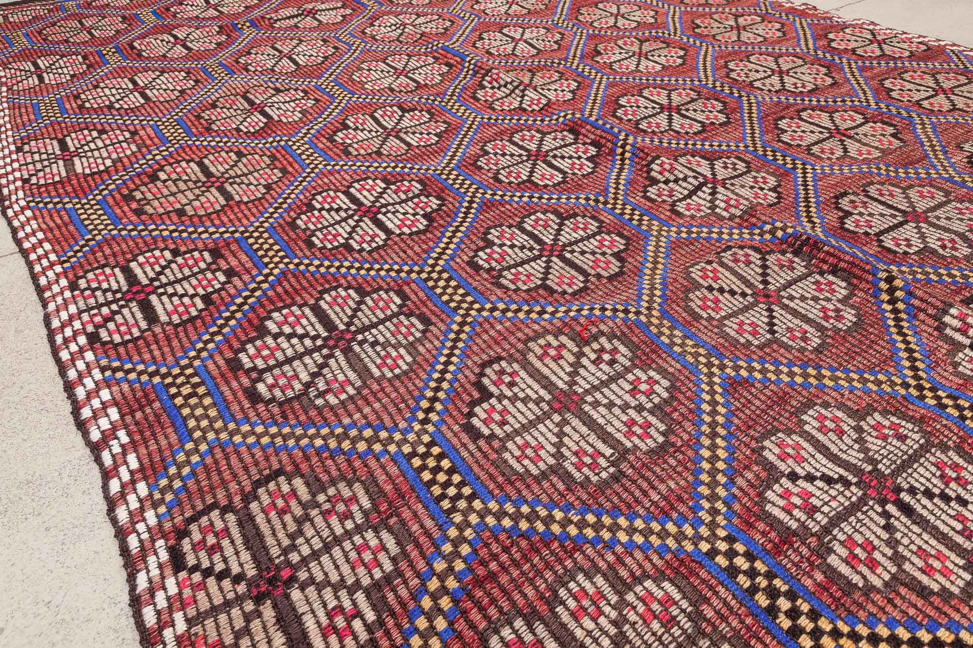 Vintage Kilim Mut 262x181cm - Wild Heart Free Soul