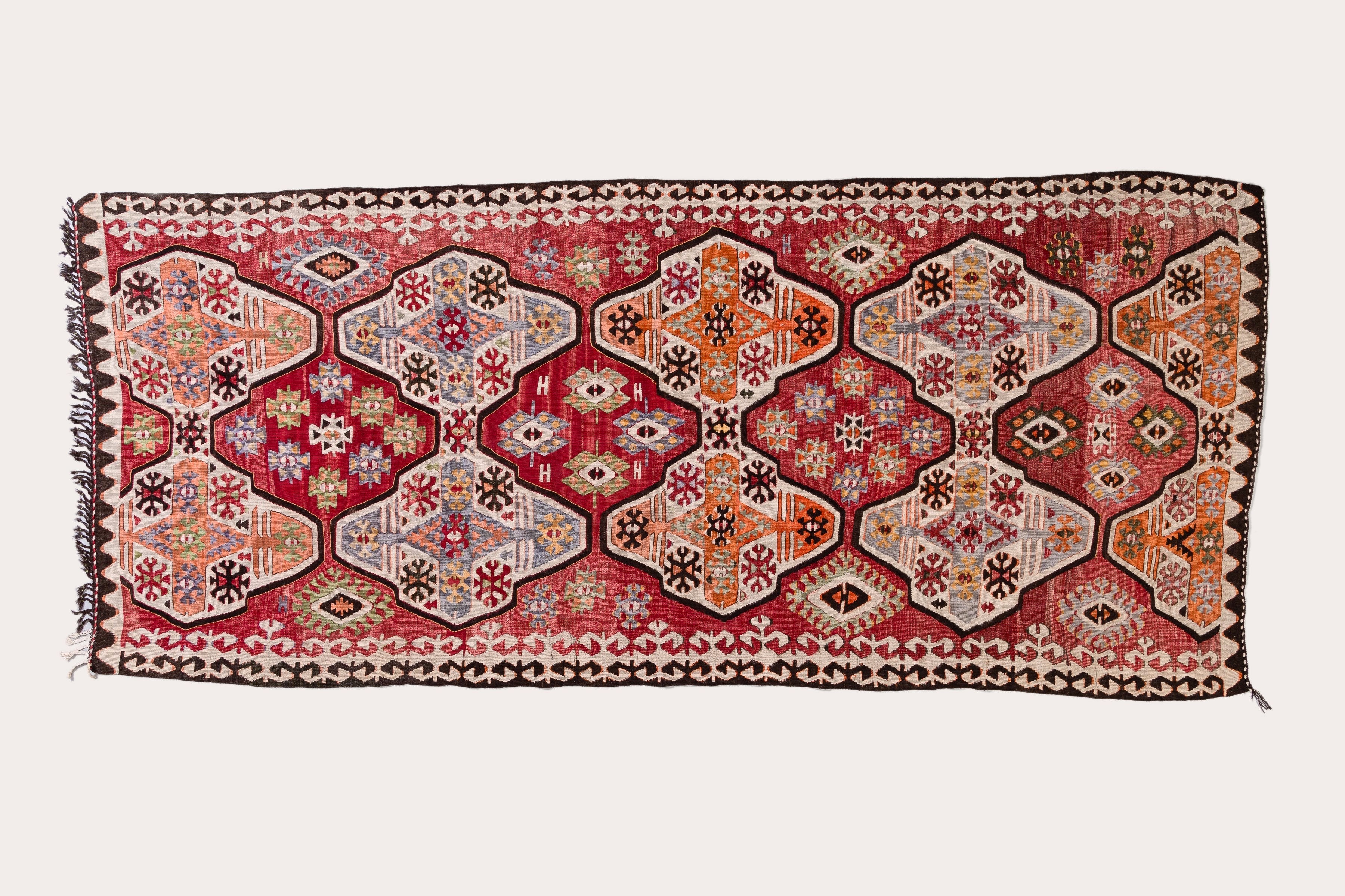 Vintage Kilim Mut 335x138cm - Wild Heart Free Soul