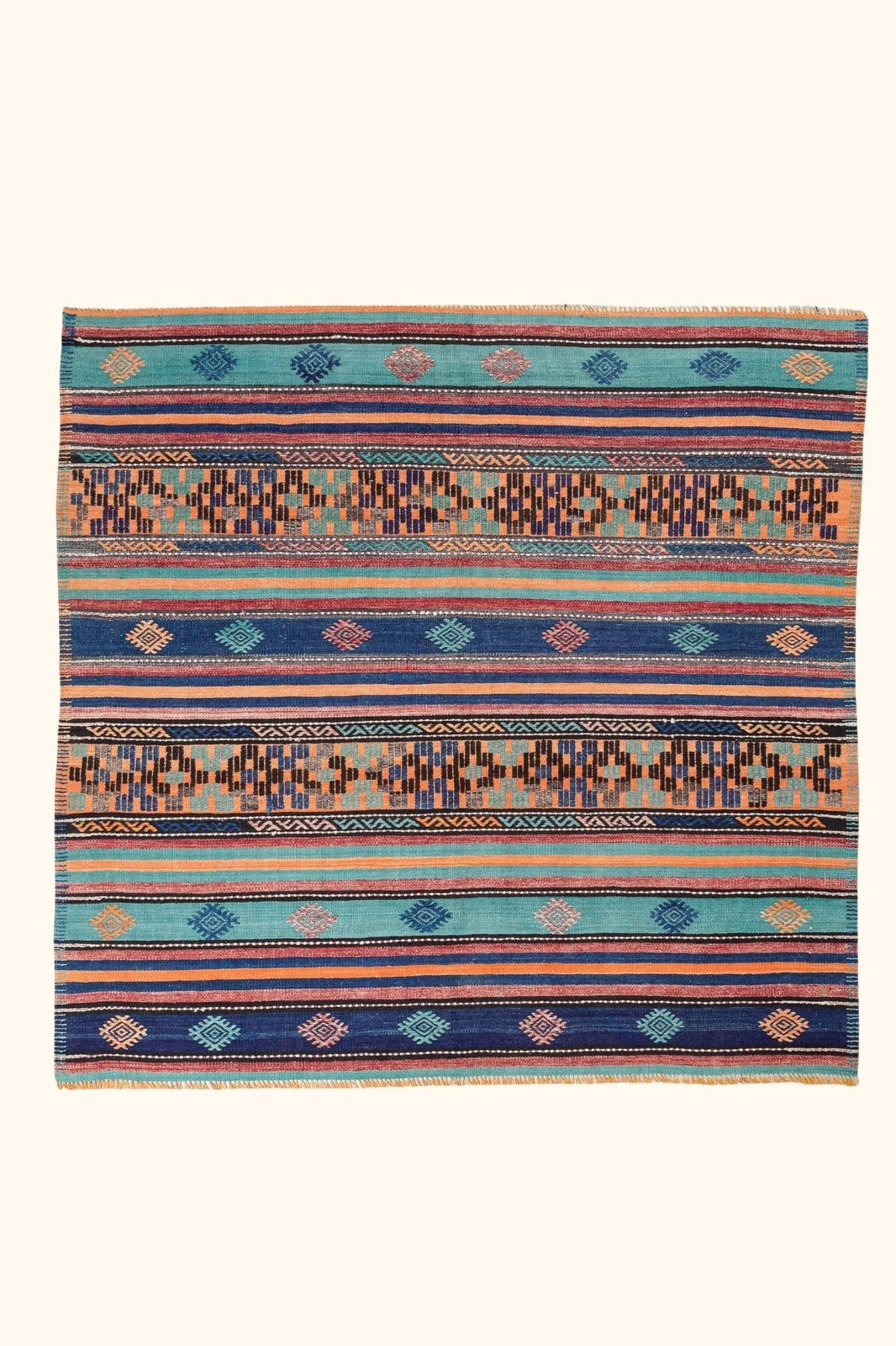 Vintage Kilim Selendi 170 x 177cm - Wild Heart Free Soul