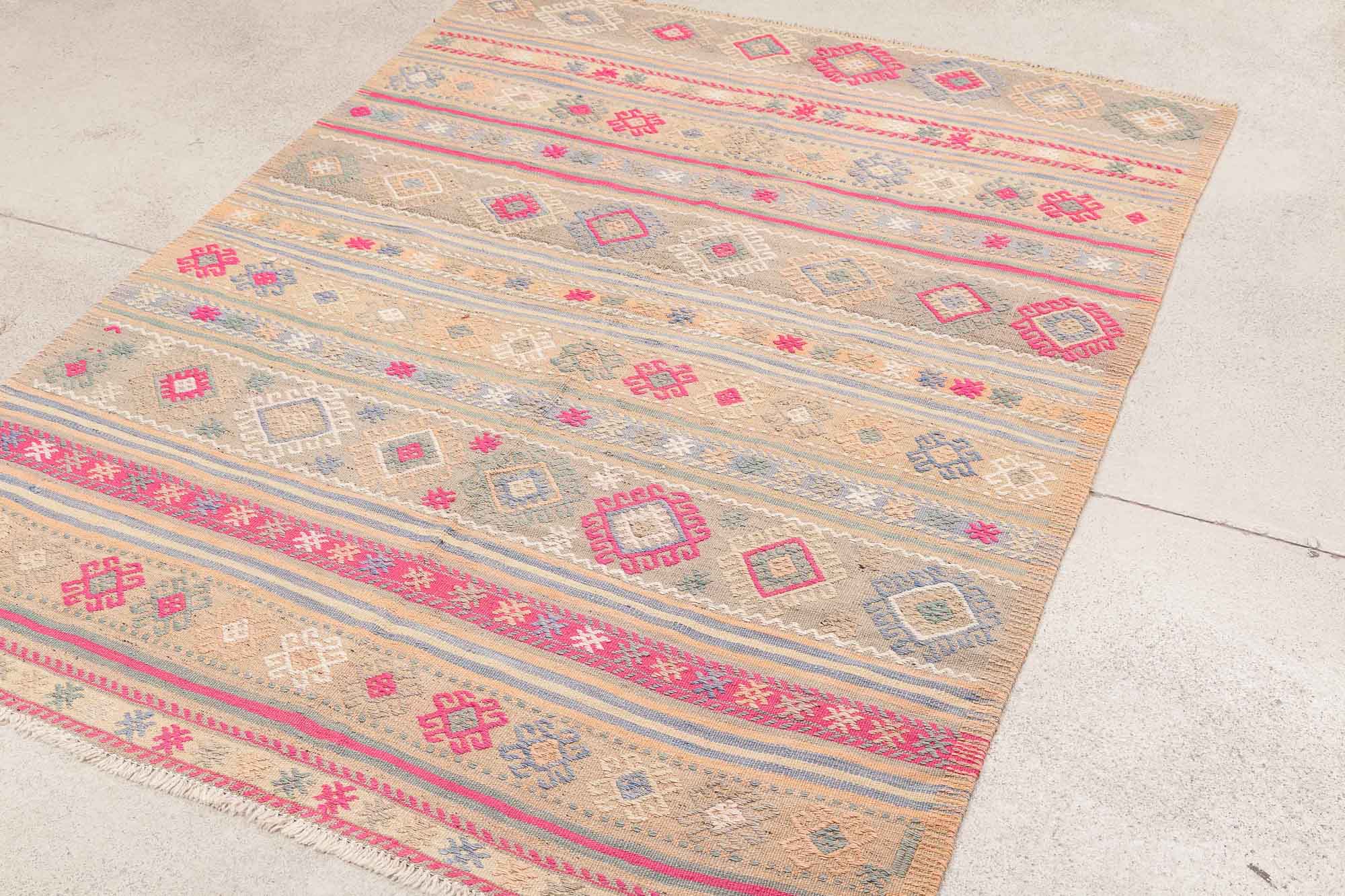 Vintage Kilim Selendi 185x136cm - Wild Heart Free Soul