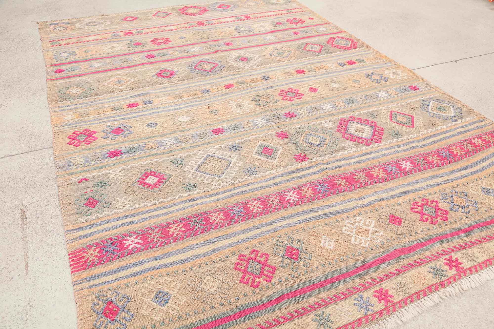 Vintage Kilim Selendi 185x136cm - Wild Heart Free Soul