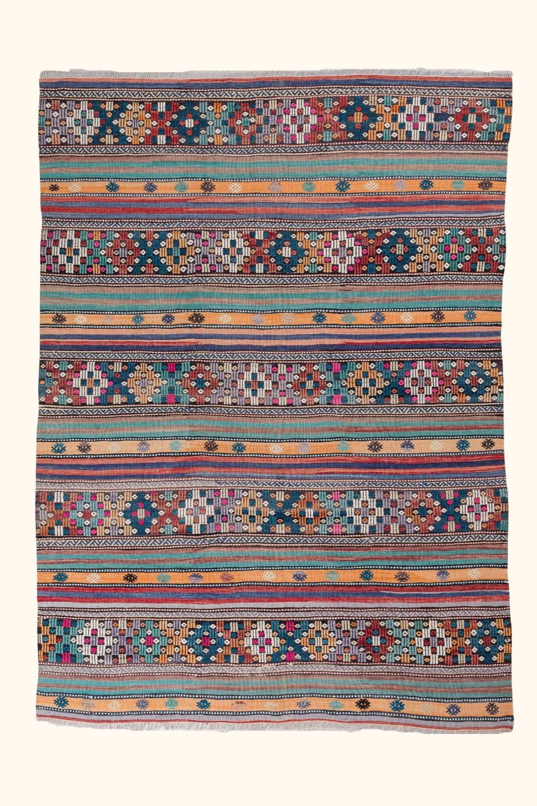 Vintage Kilim Selendi 235 x 175cm - Wild Heart Free Soul