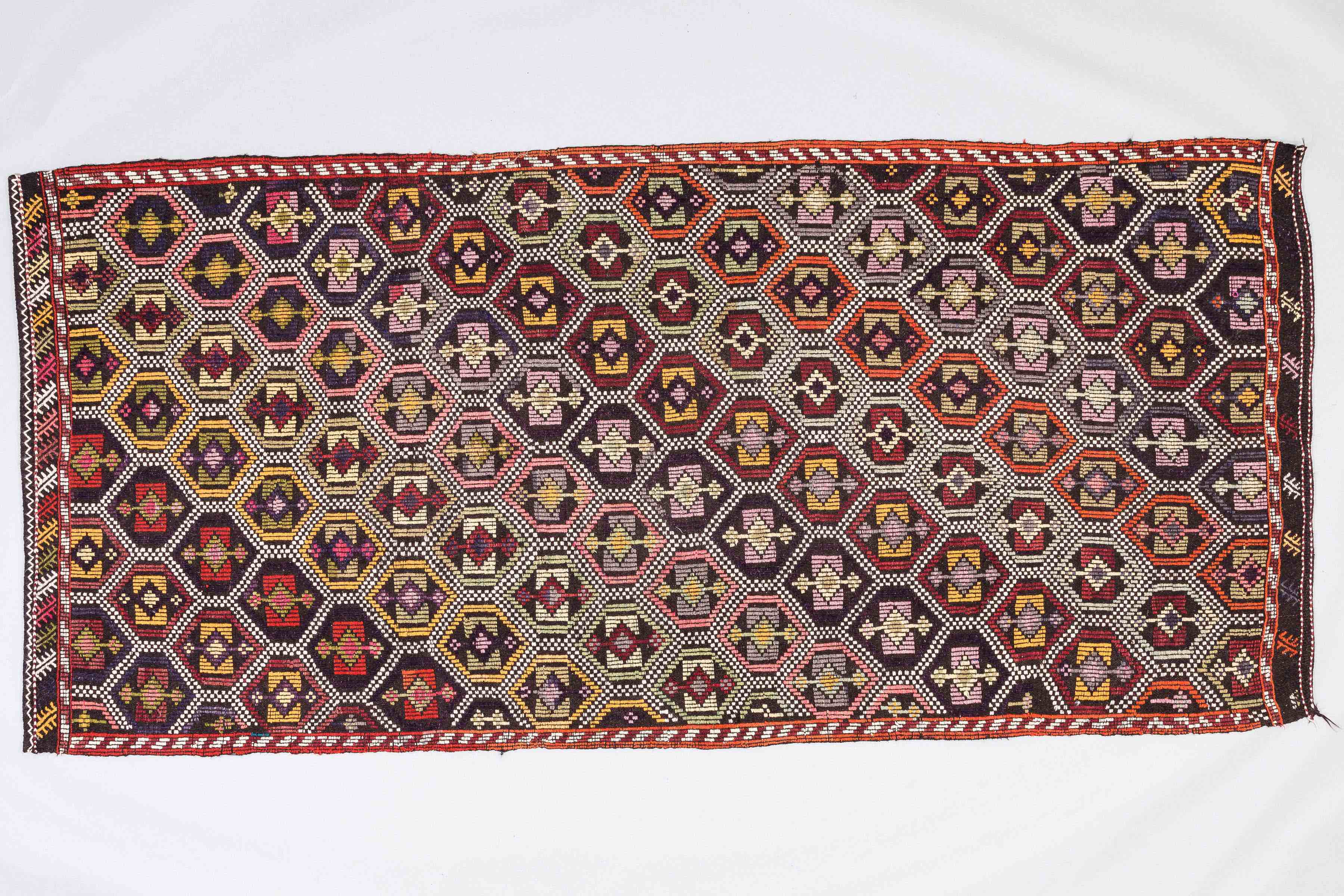 Vintage Kilim Silifke 348x160cm - Wild Heart Free Soul