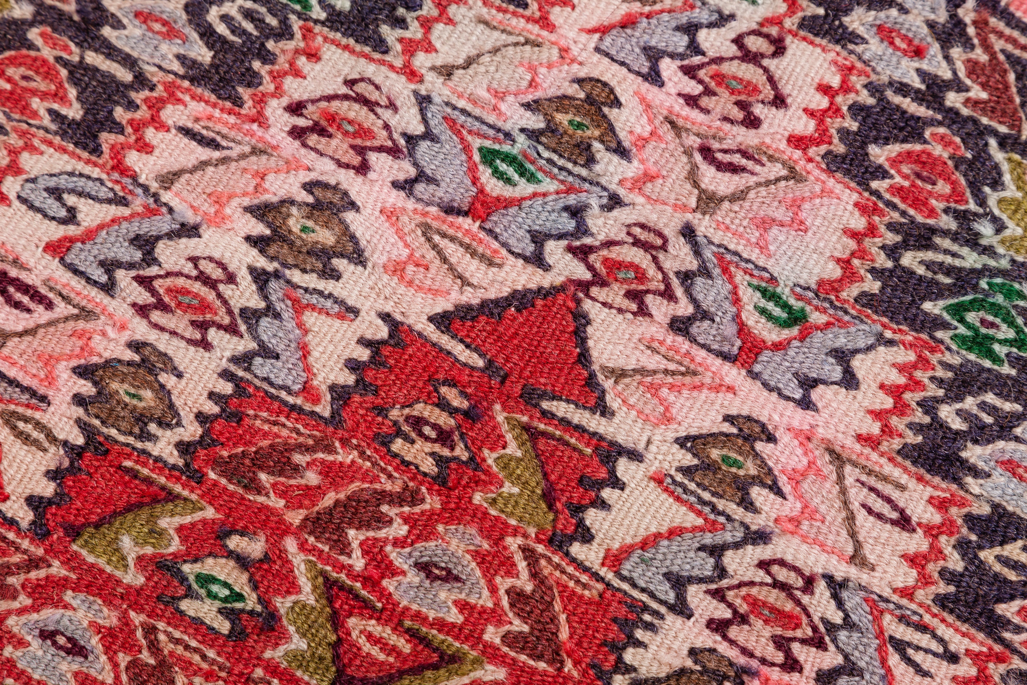 Vintage Kilim Sine/Iran 92x74cm - Wild Heart Free Soul