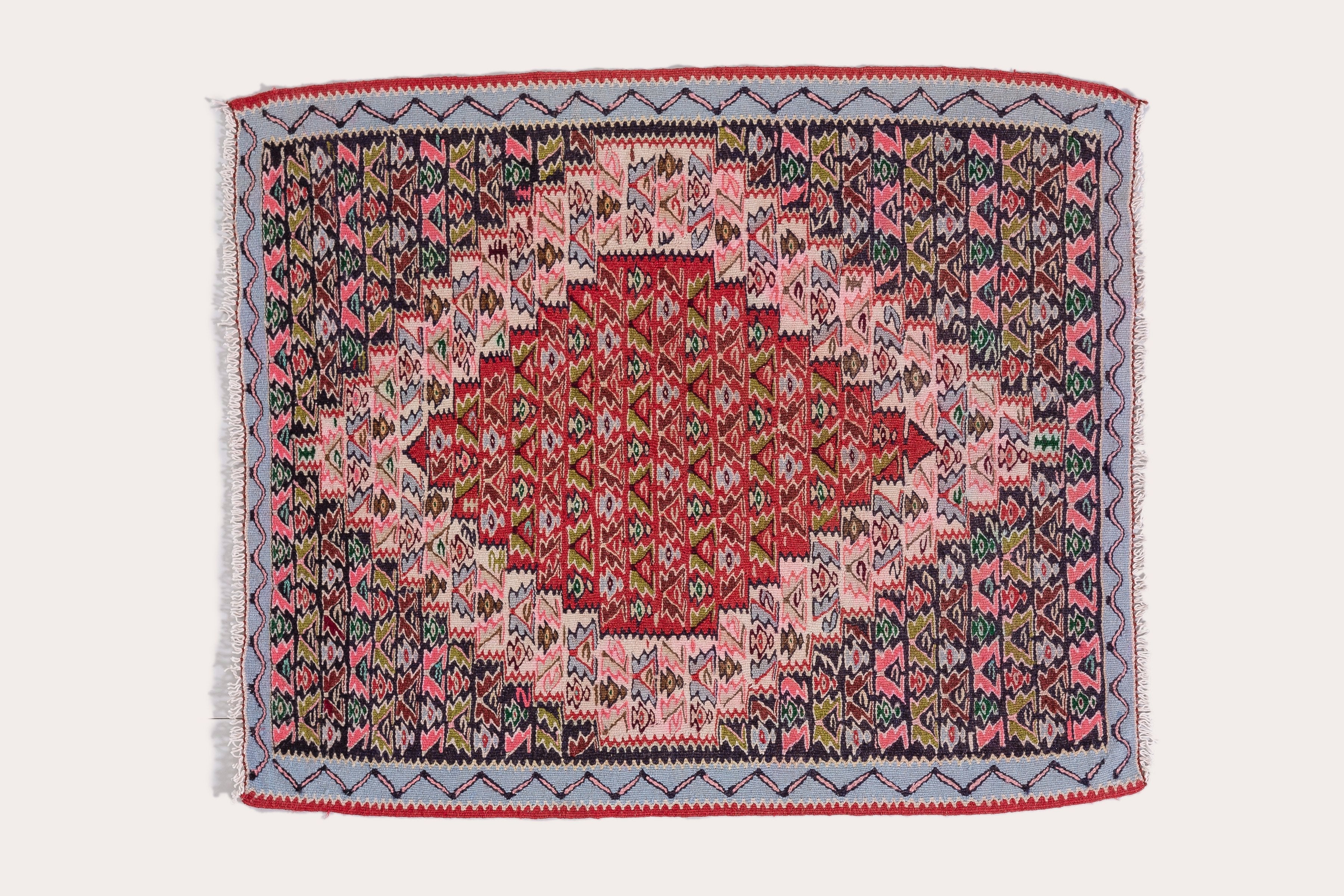 Vintage Kilim Sine/Iran 92x74cm - Wild Heart Free Soul