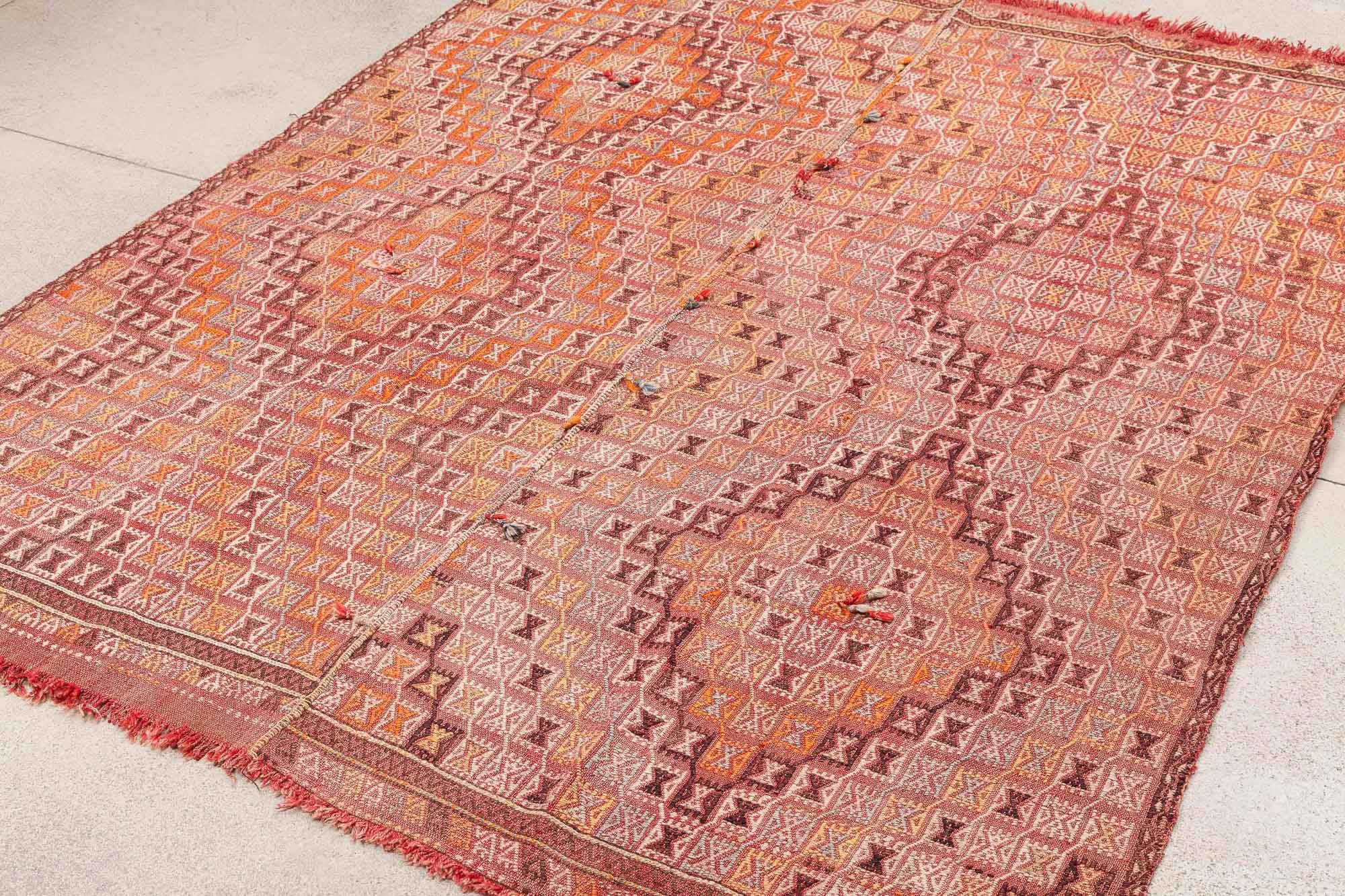 Vintage Kilim Sivas 200x166cm - Wild Heart Free Soul