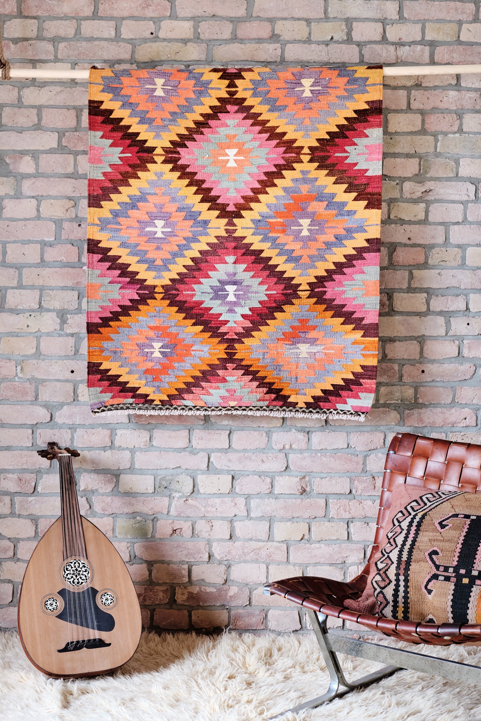 Vintage Kilim Tavas 114x96cm - Wild Heart Free Soul