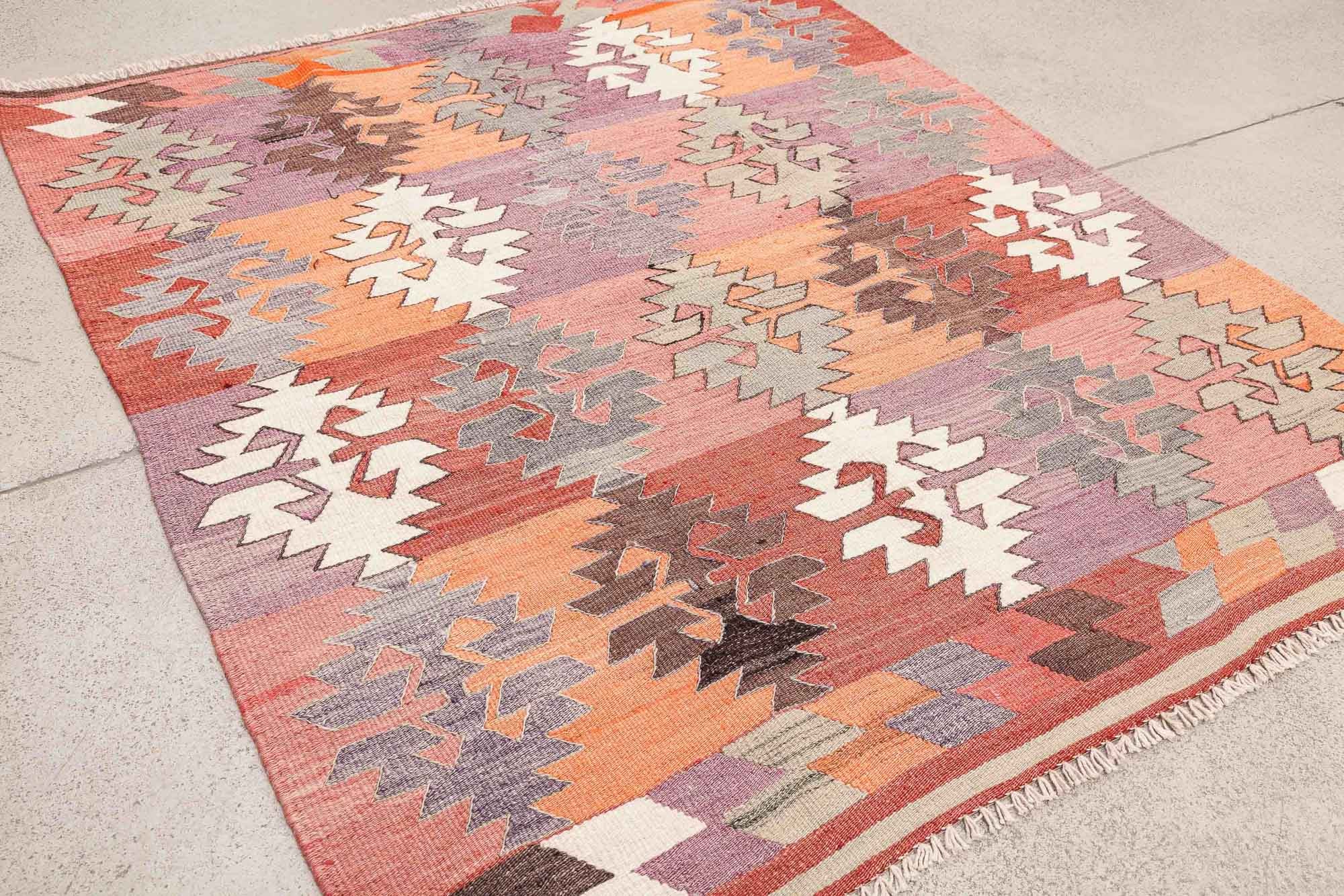 Vintage Kilim Tavas 132x108 cm - Wild Heart Free Soul