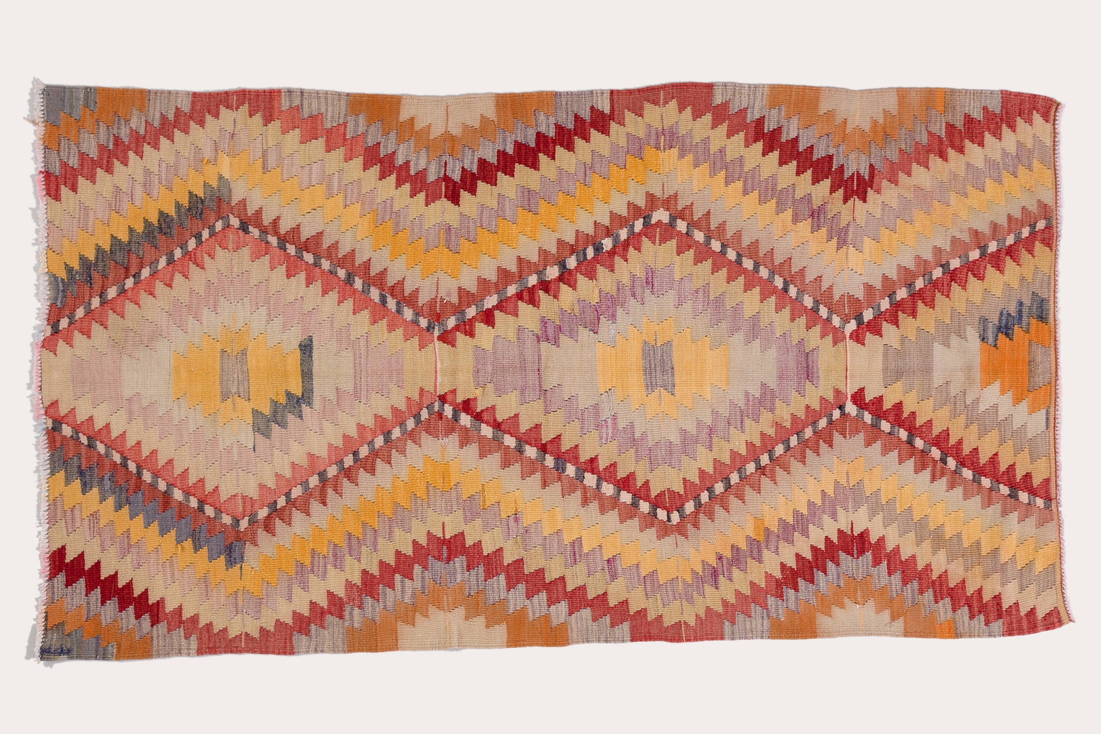 Vintage Kilim Tavas 187x183cm - Wild Heart Free Soul