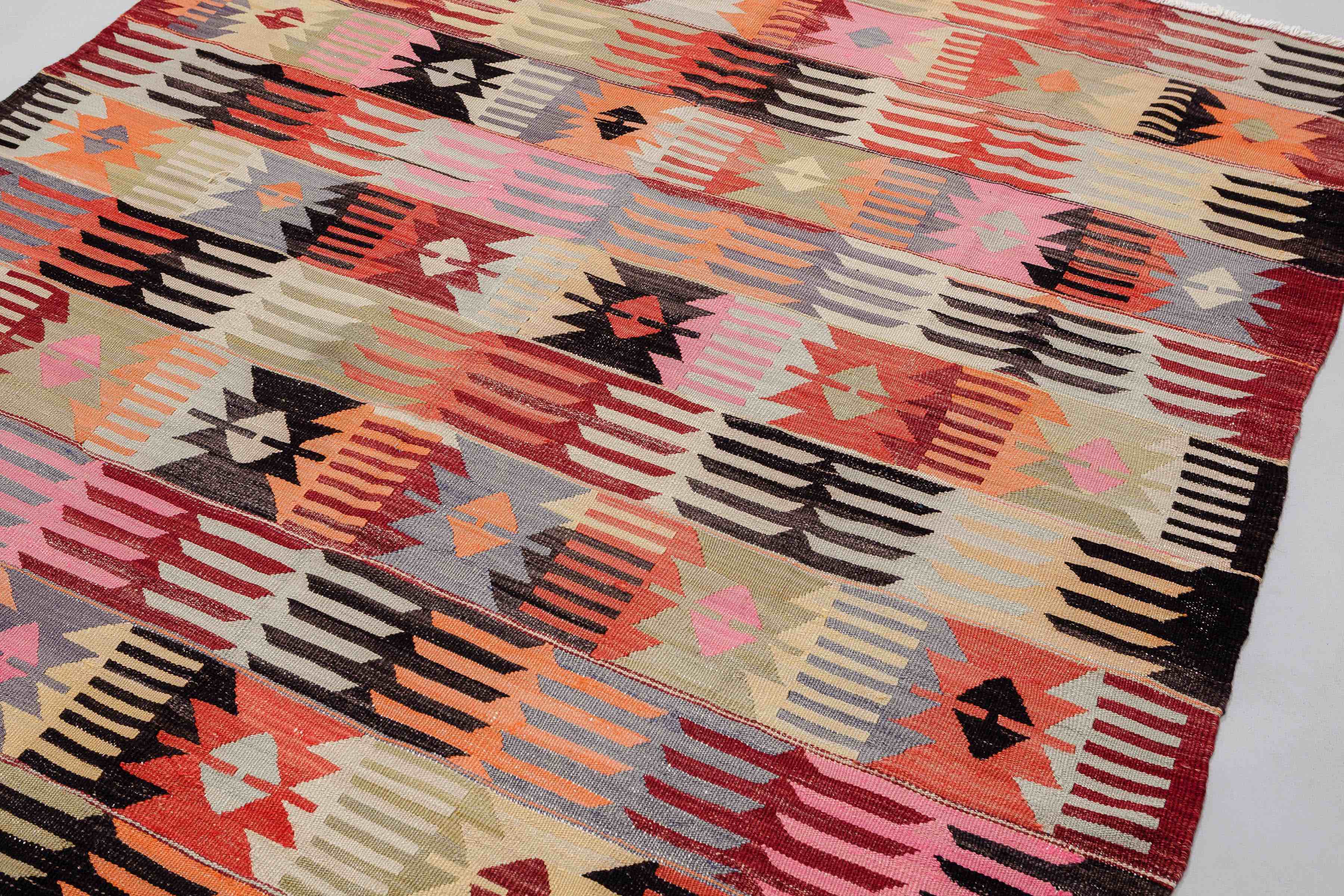 Vintage Kilim Tavas 223x195cm - Wild Heart Free Soul