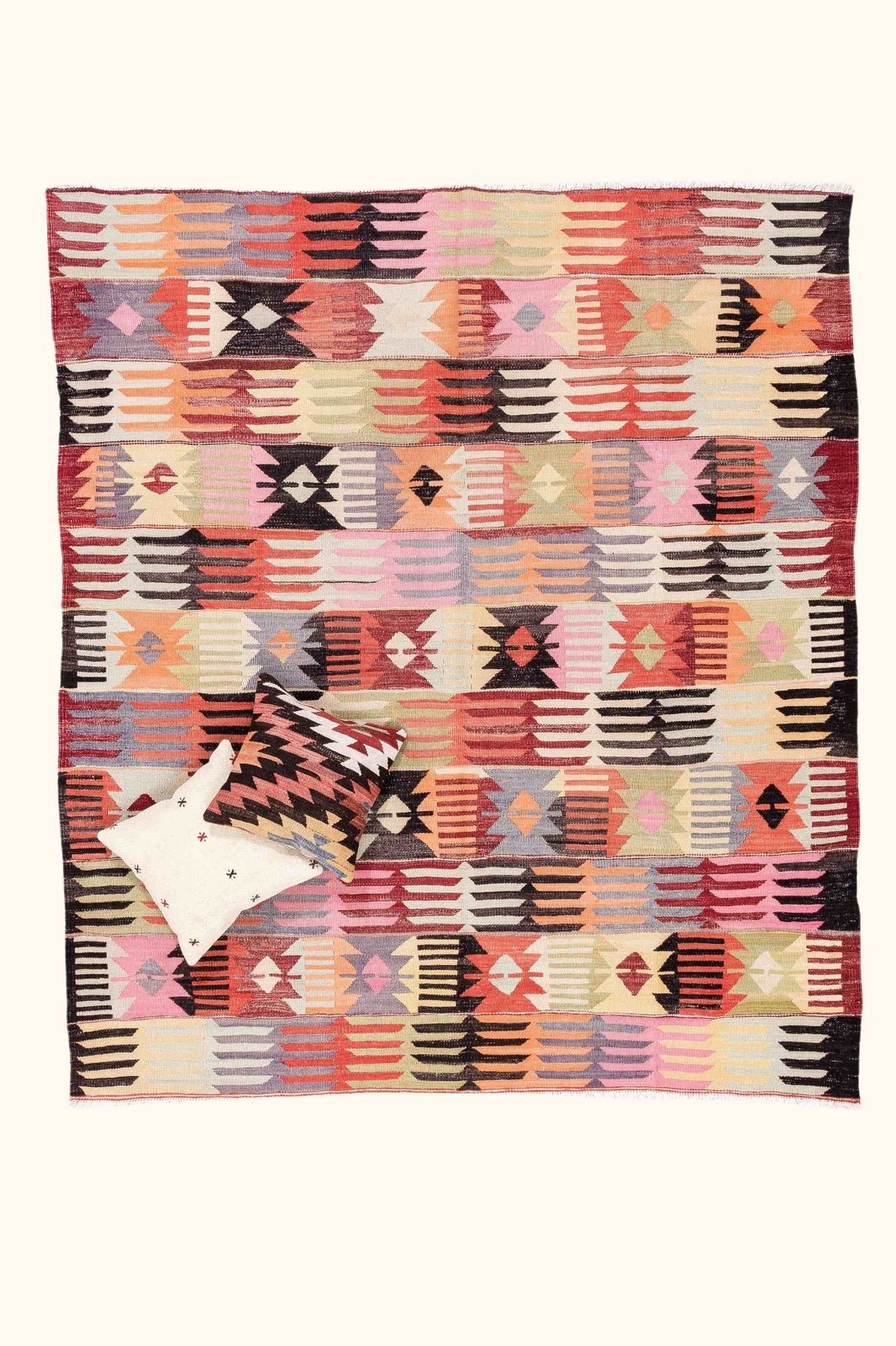 Vintage Kilim Tavas 223x195cm - Wild Heart Free Soul