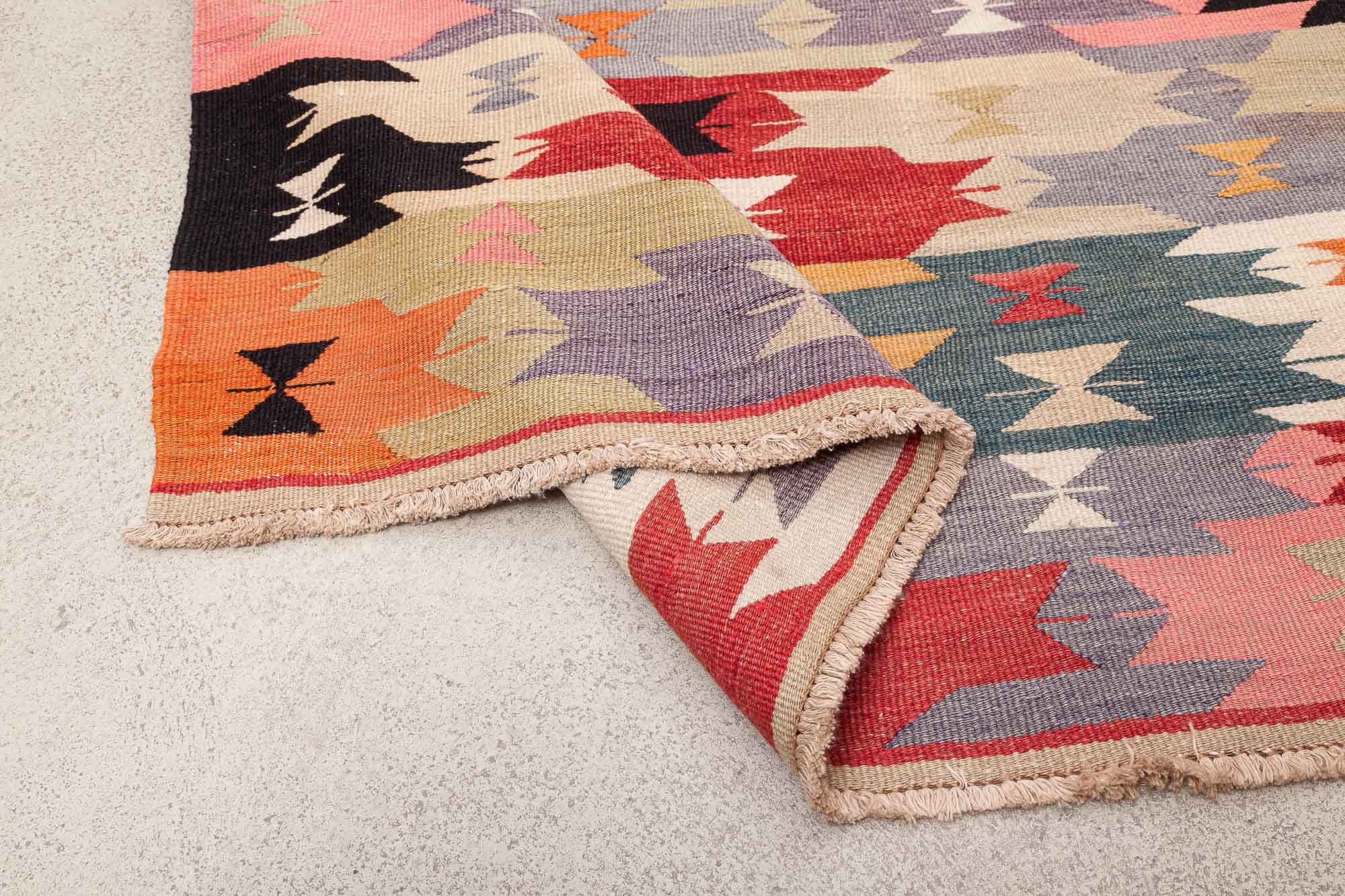 Vintage Kilim Tavas 225 x 138cm - Wild Heart Free Soul
