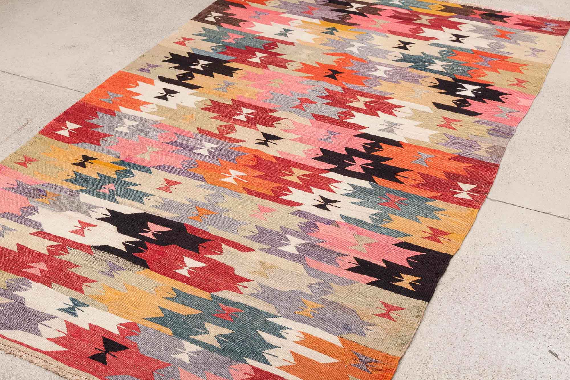 Vintage Kilim Tavas 225 x 138cm - Wild Heart Free Soul