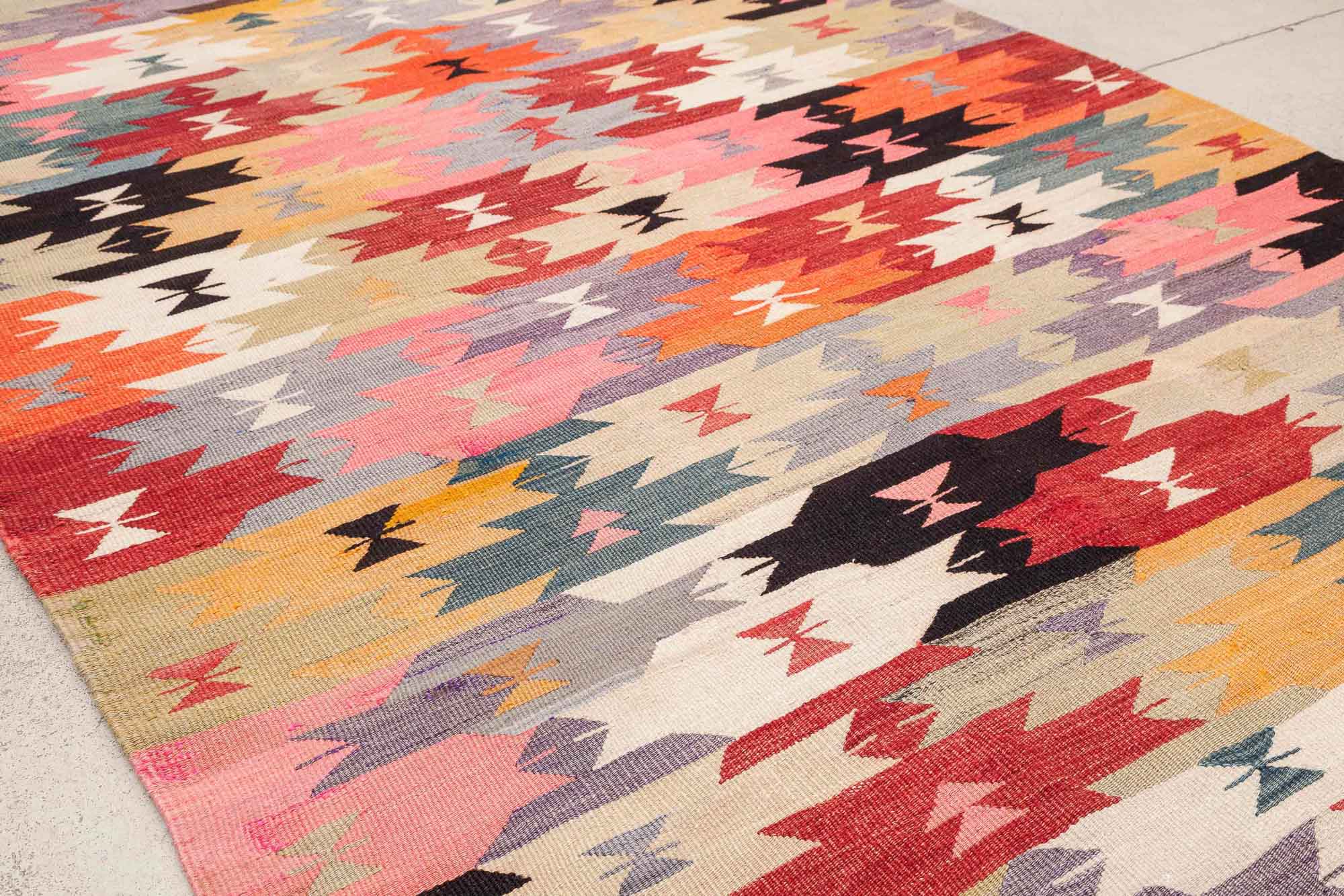 Vintage Kilim Tavas 225 x 138cm - Wild Heart Free Soul