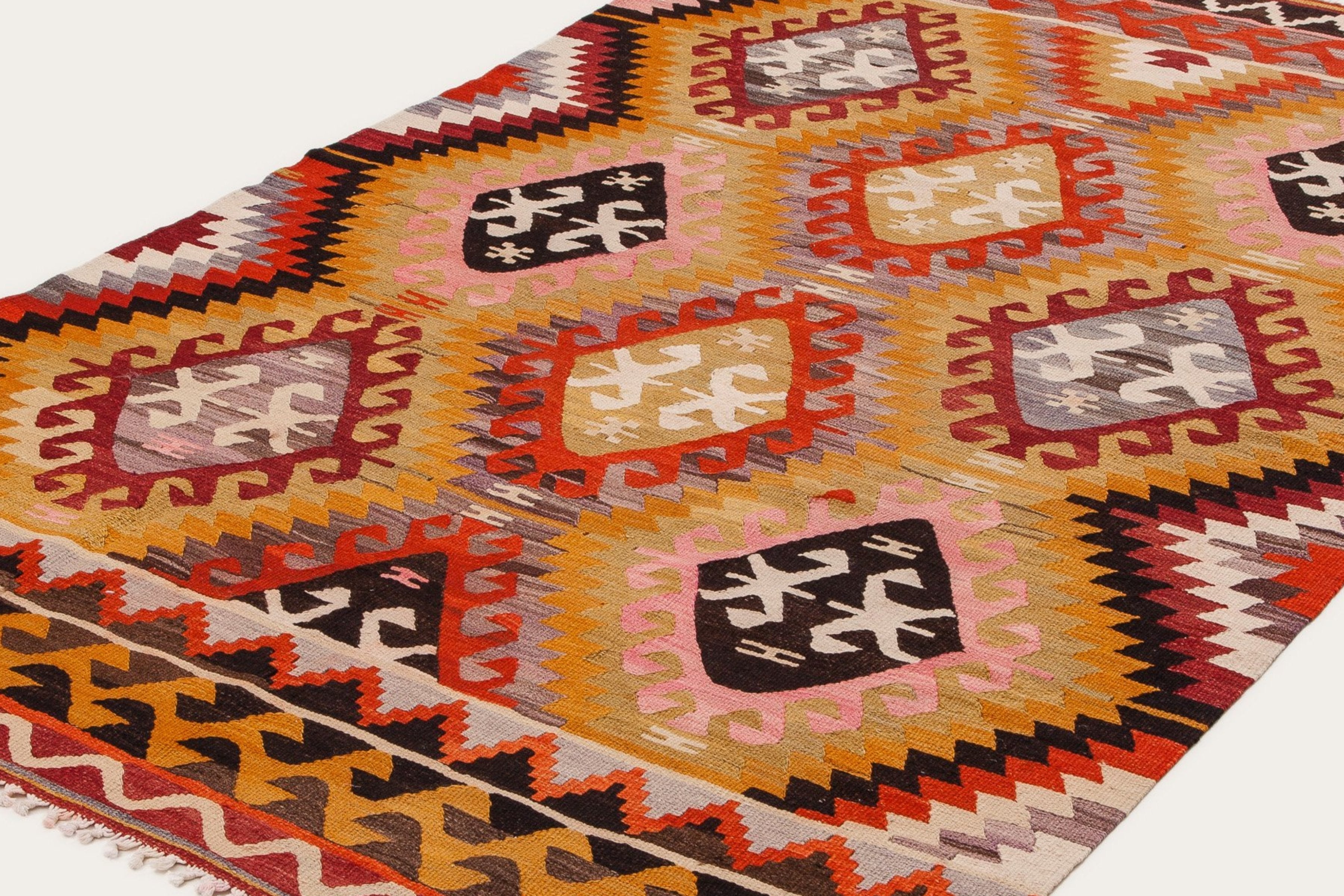 Vintage Kilim Tavas 233x153 cm - Wild Heart Free Soul