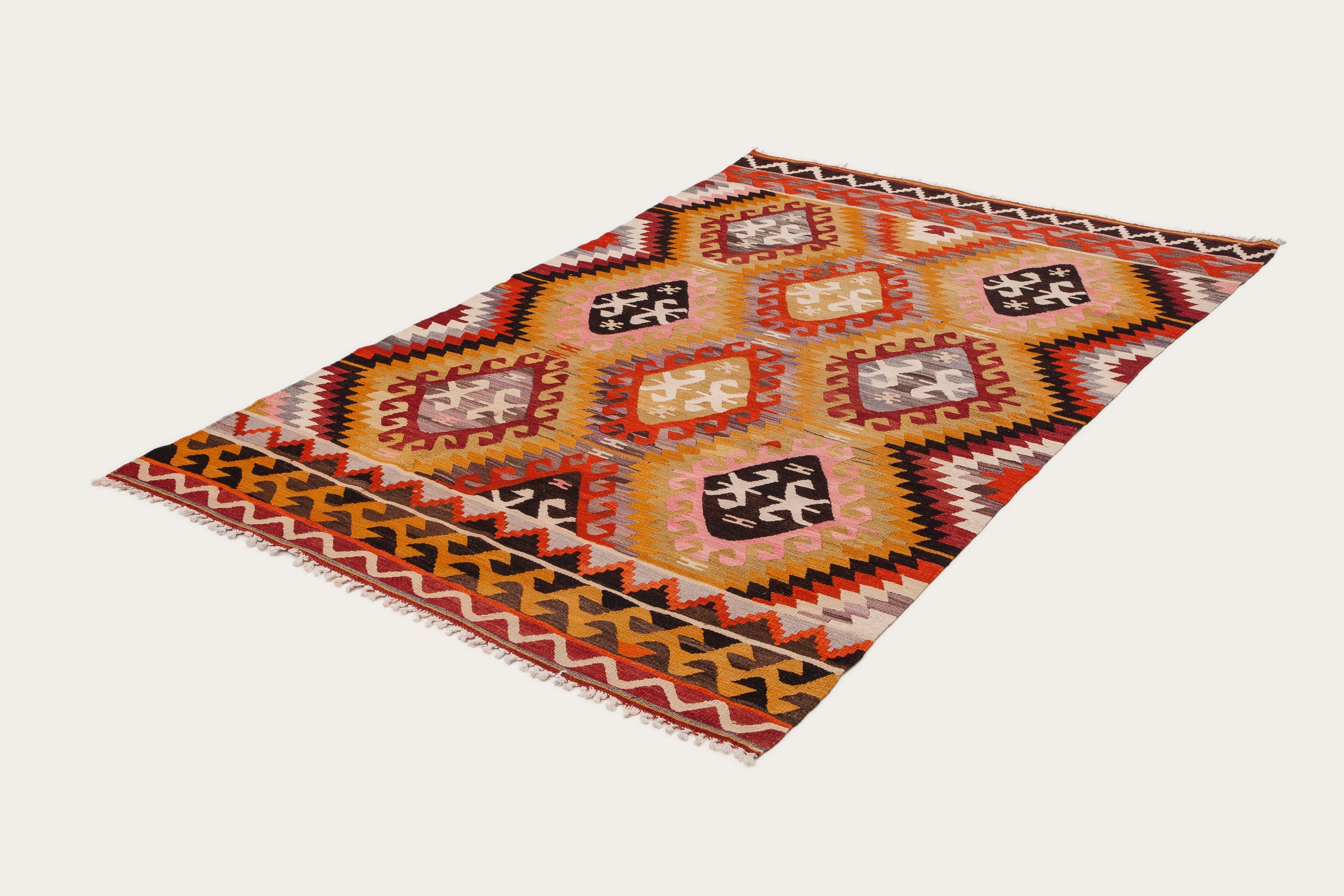 Vintage Kilim Tavas 233x153 cm - Wild Heart Free Soul