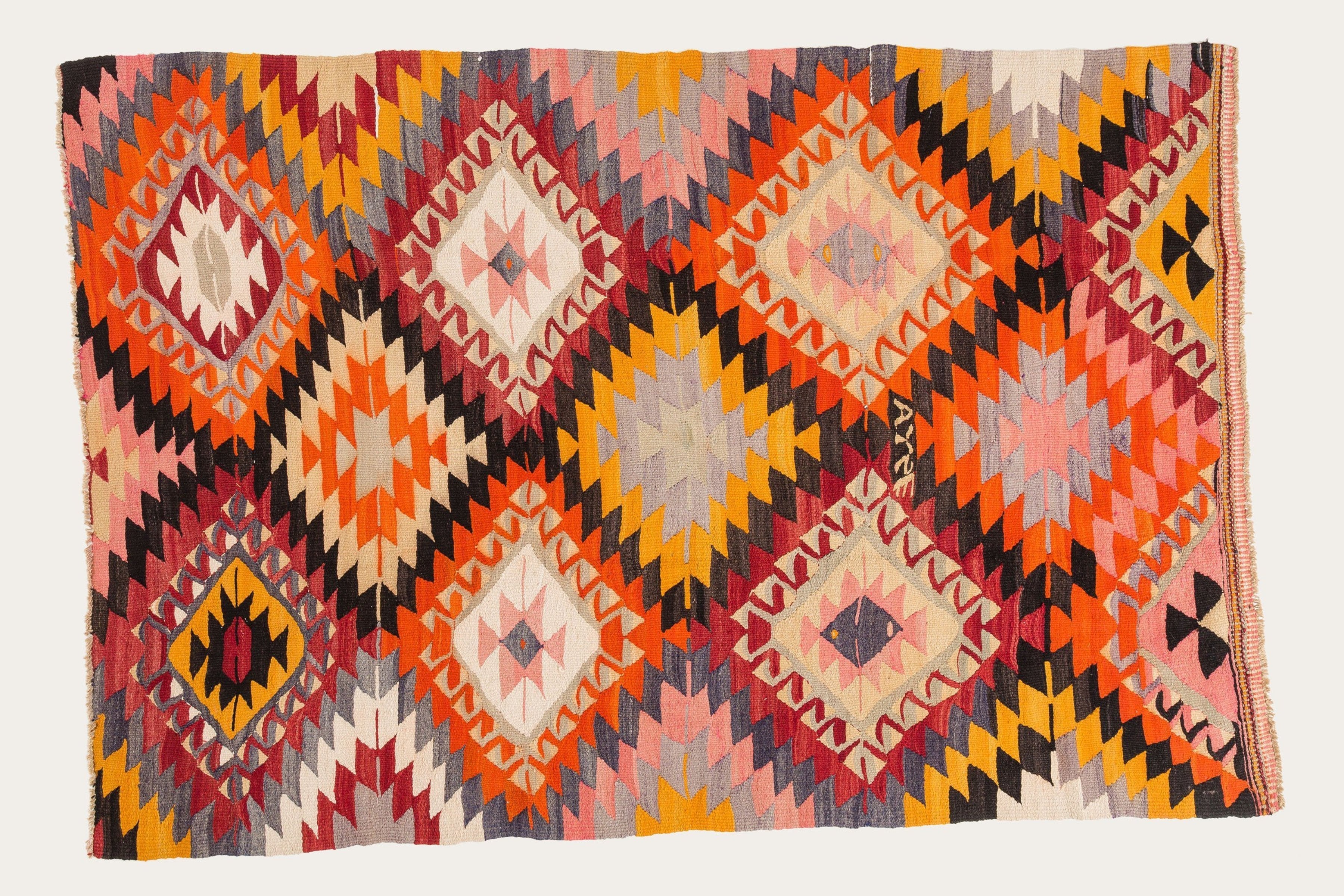 Vintage Kilim Tavas 241x162cm - Wild Heart Free Soul