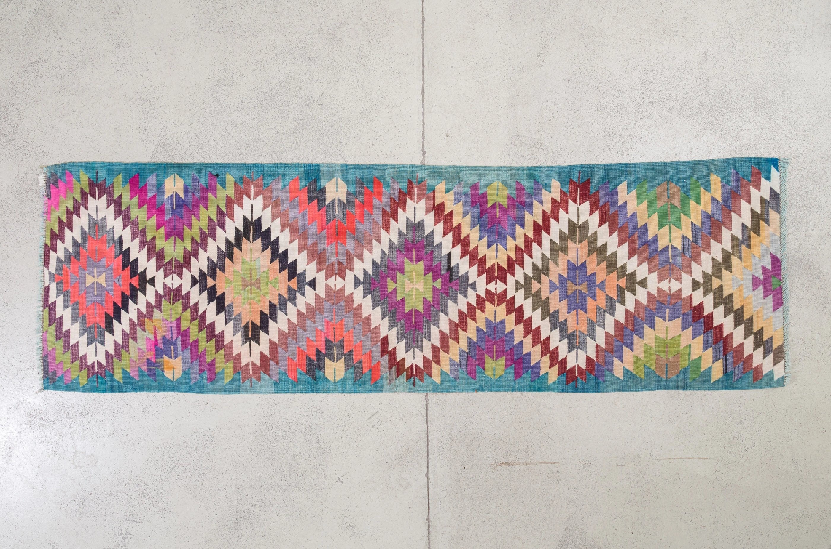 Vintage Kilim Tavas 245x76cm - Wild Heart Free Soul
