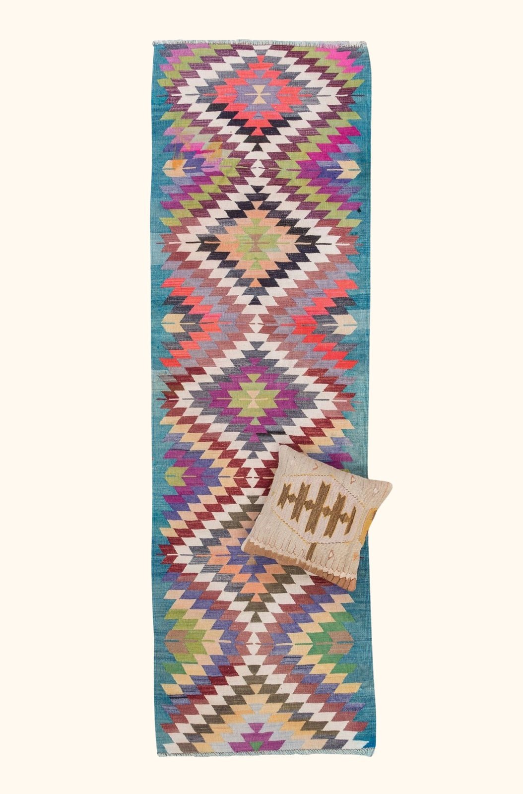 Vintage Kilim Tavas 245x76cm - Wild Heart Free Soul