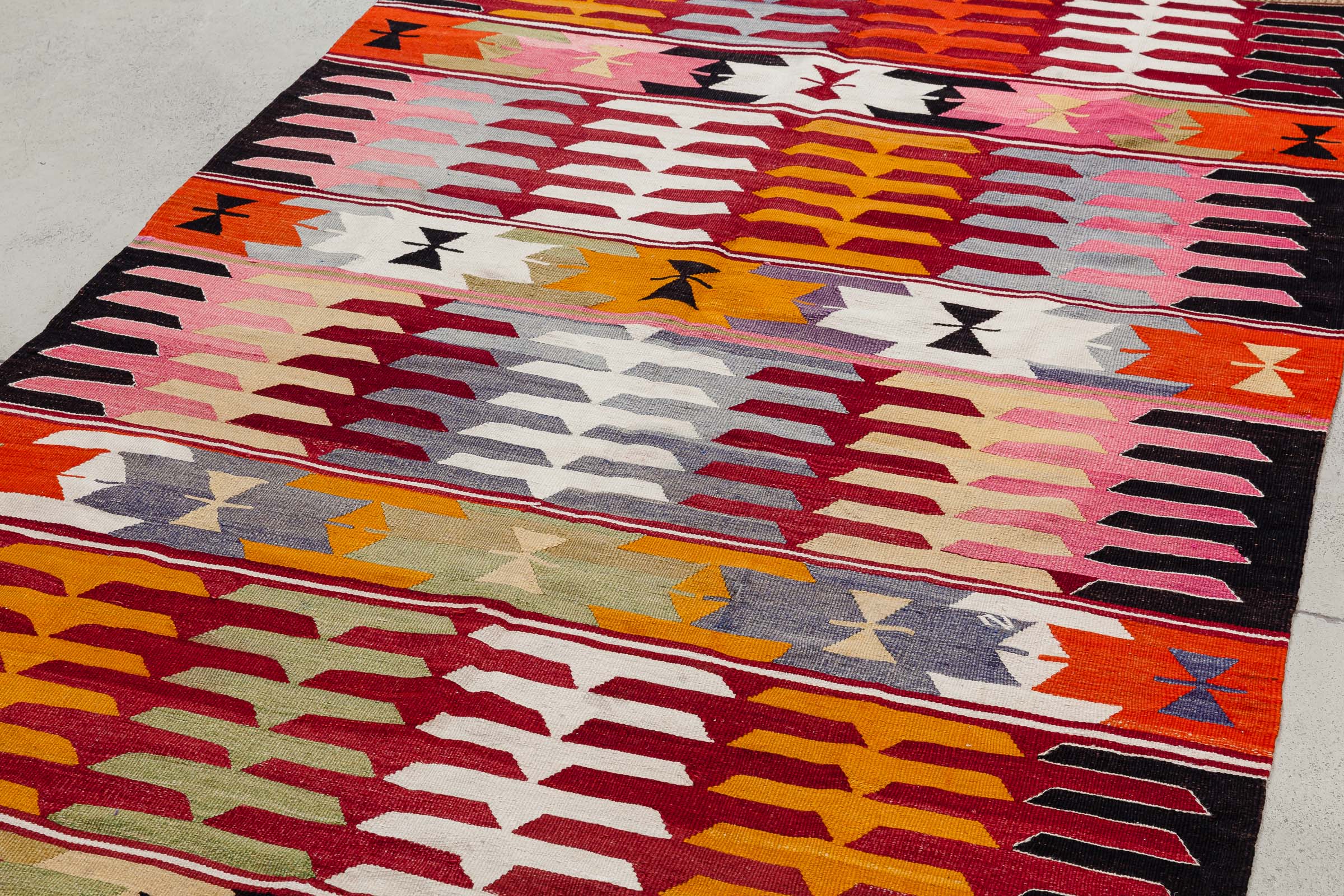 Vintage Kilim Tavas 257x155cm - Wild Heart Free Soul