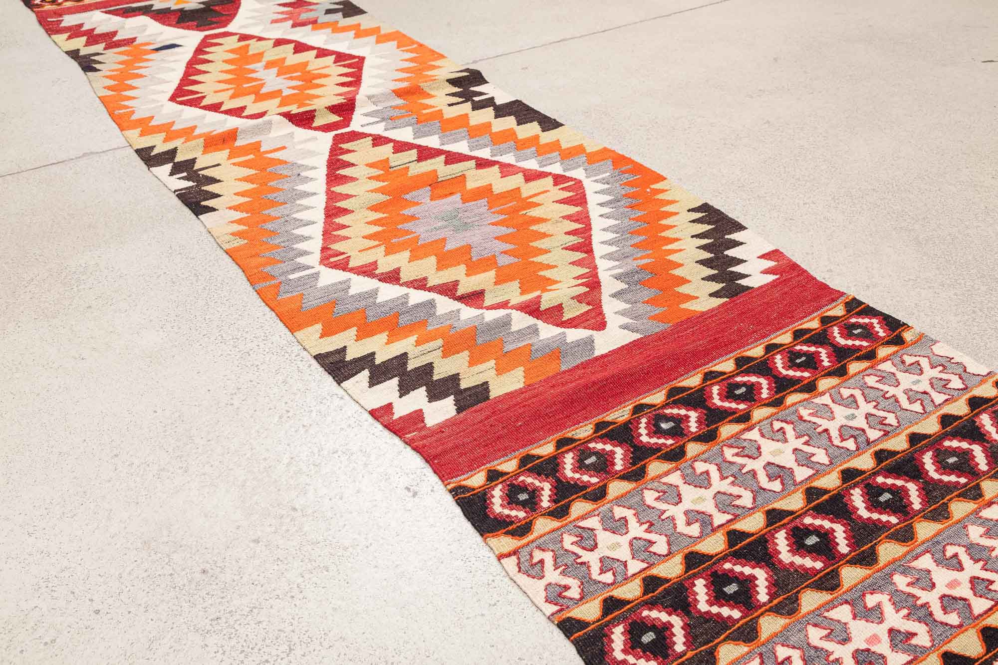 Vintage Kilim Tavas 270 x 56cm - Wild Heart Free Soul