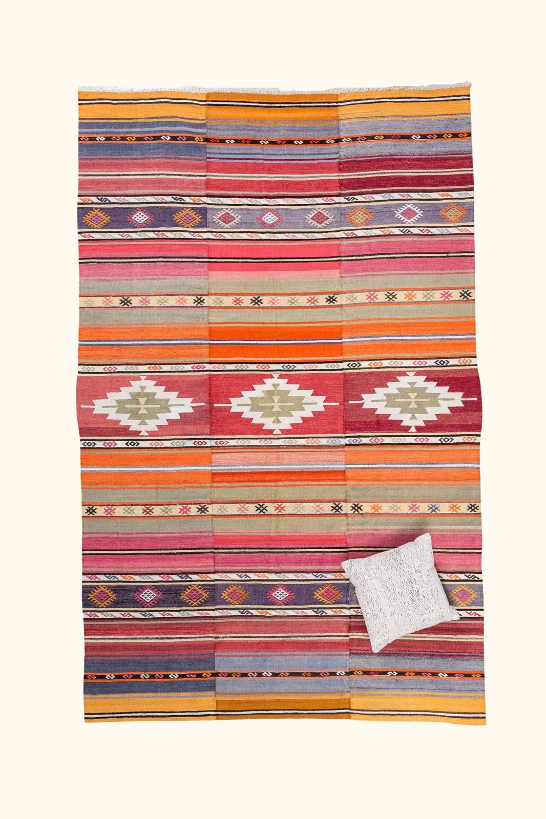 Vintage Kilim Tavas 270x175cm - Wild Heart Free Soul