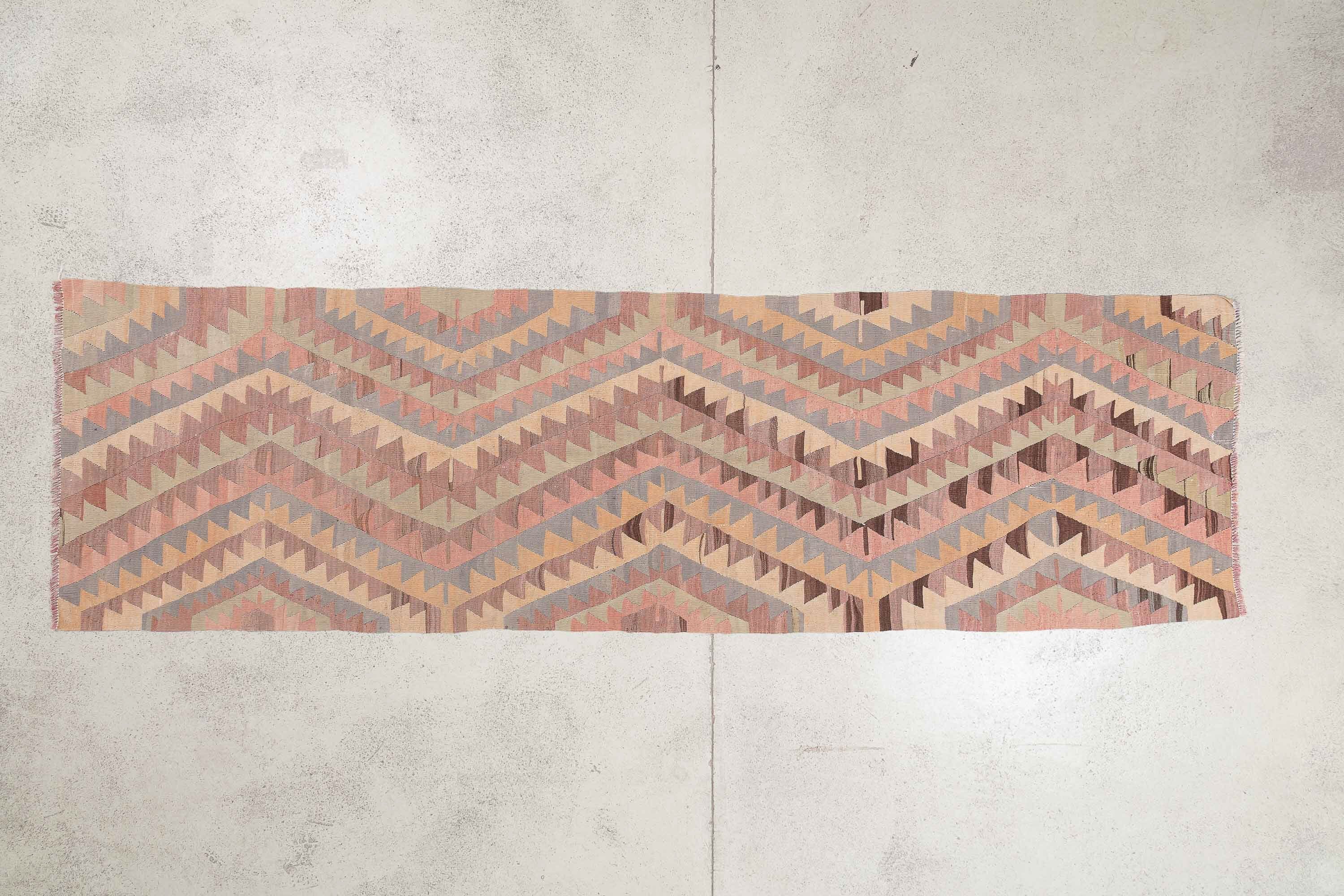 Vintage Kilim Tavas 298 x 86cm - Wild Heart Free Soul