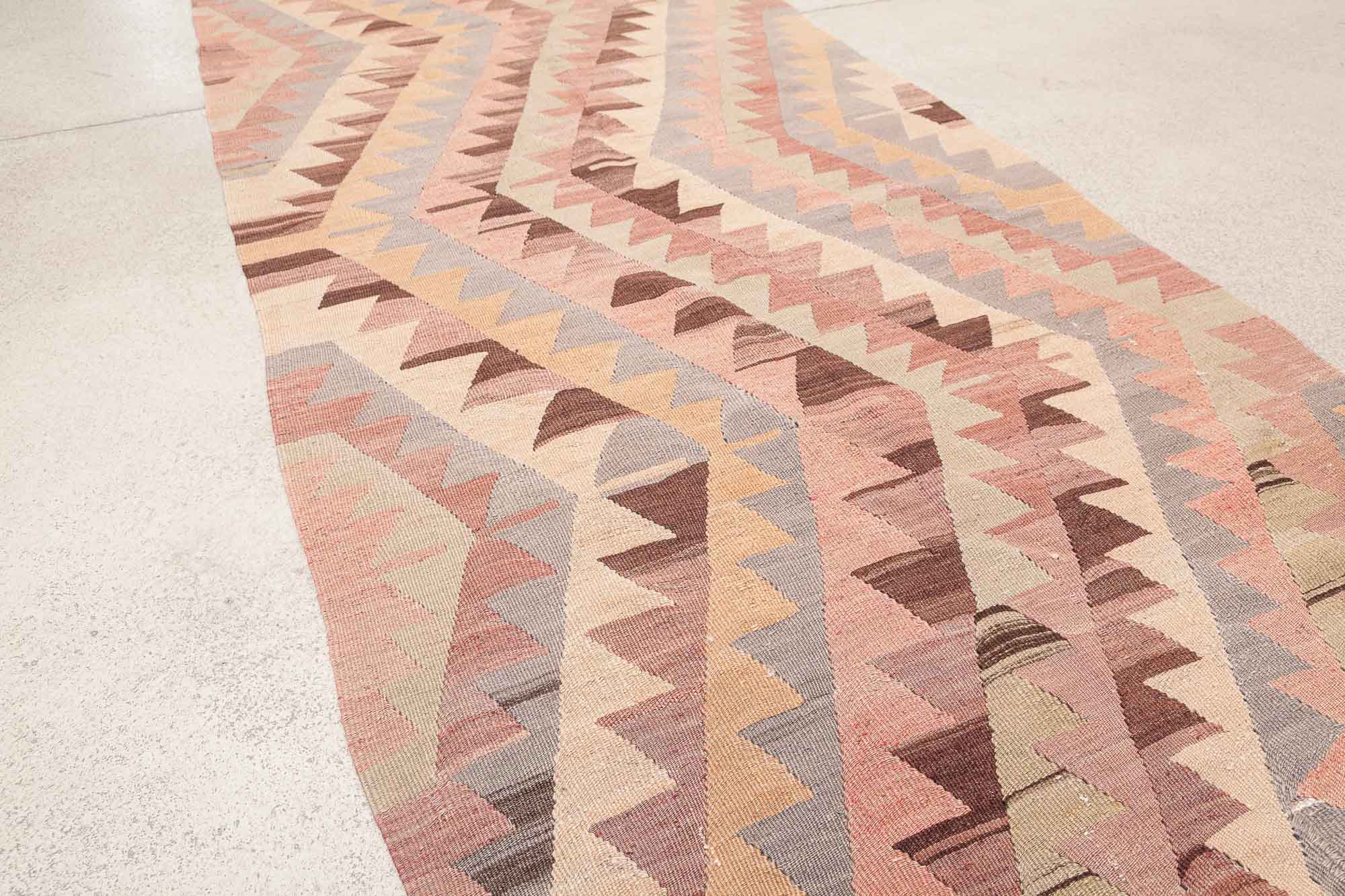 Vintage Kilim Tavas 298 x 86cm - Wild Heart Free Soul