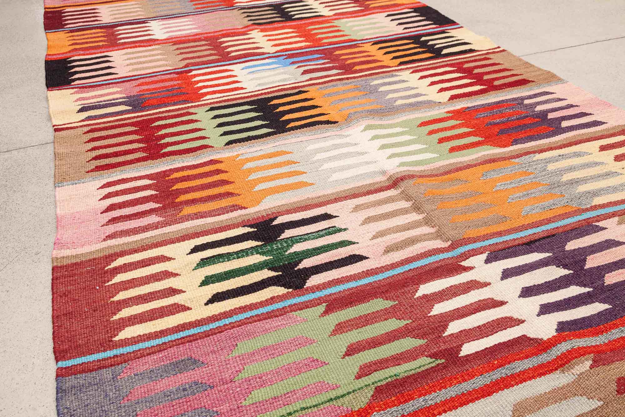Vintage Kilim Tavas 300 x 122cm - Wild Heart Free Soul