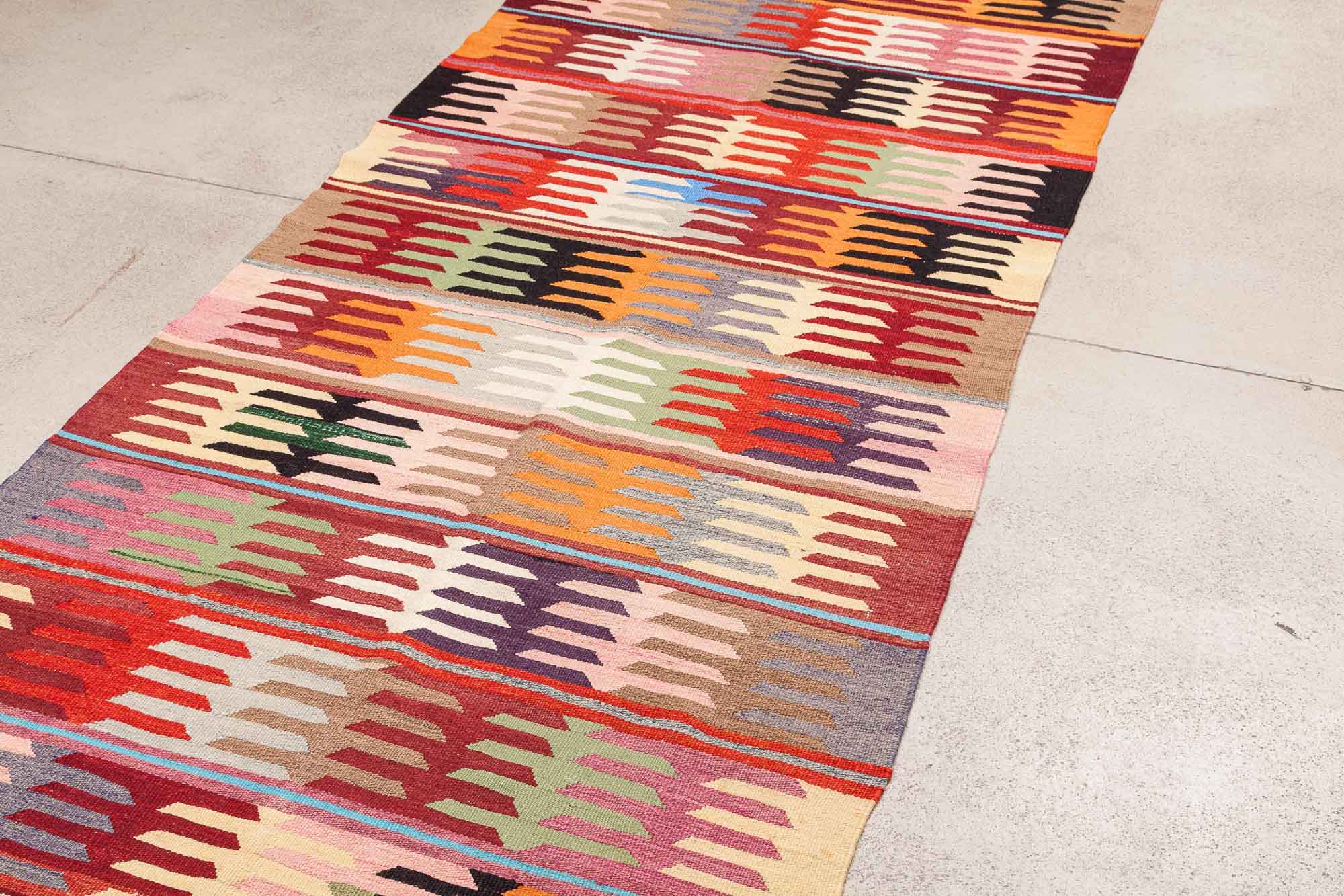 Vintage Kilim Tavas 300 x 122cm - Wild Heart Free Soul