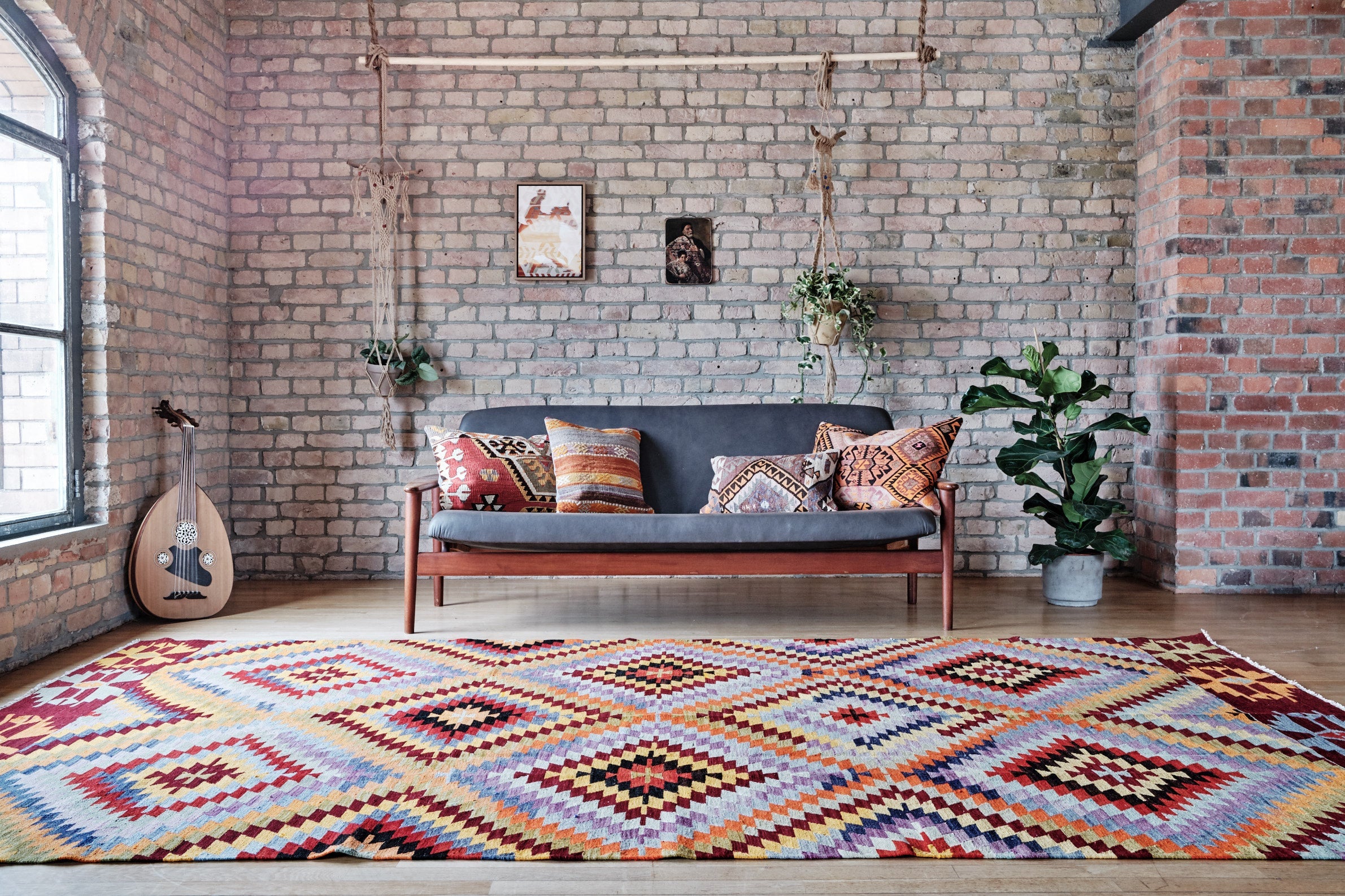 Vintage Kilim Tavas 334 x 195 cm - Wild Heart Free Soul