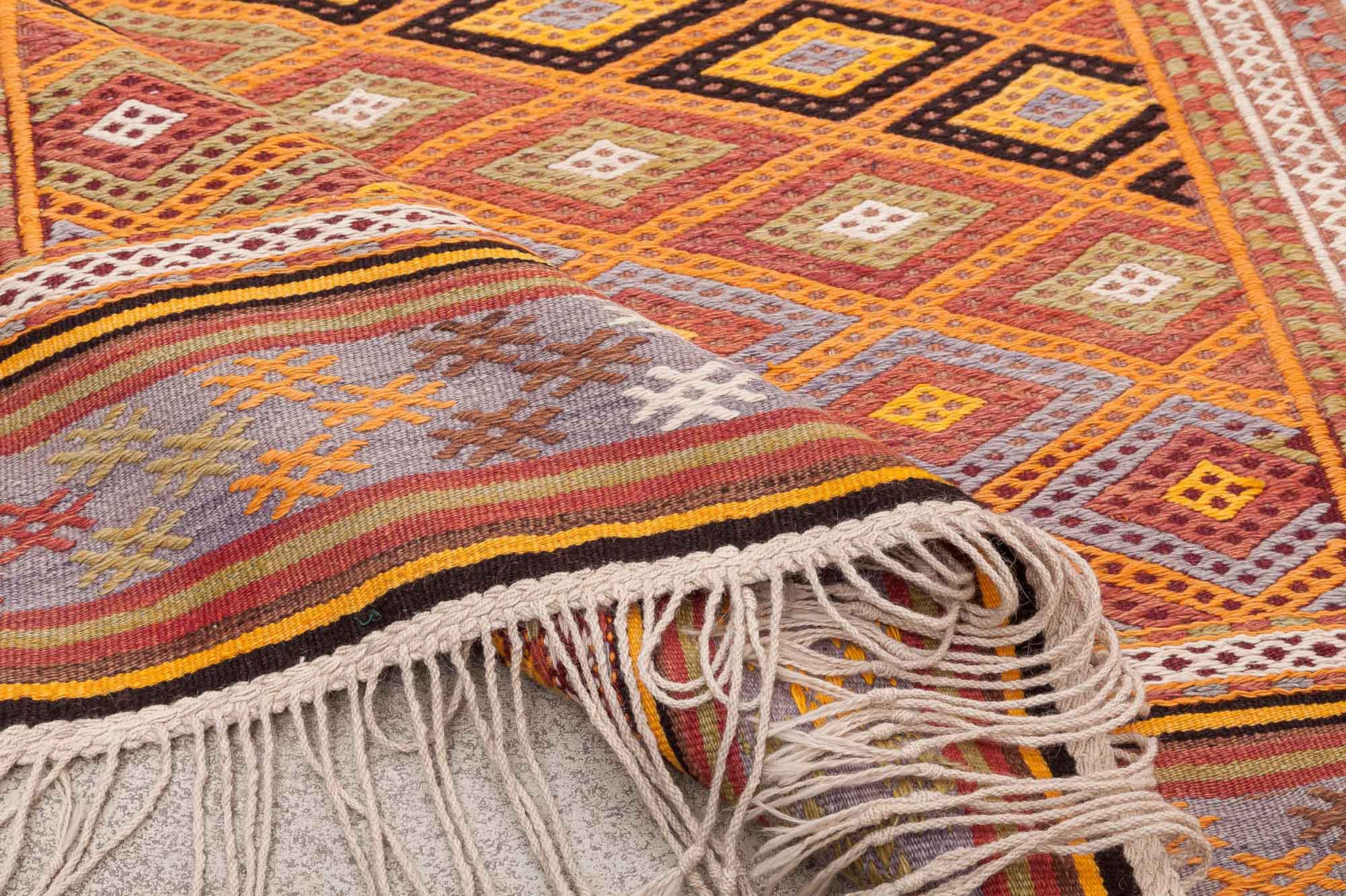 Vintage Kilim Teppich Denizli 147cm x 106cm - Wild Heart Free Soul