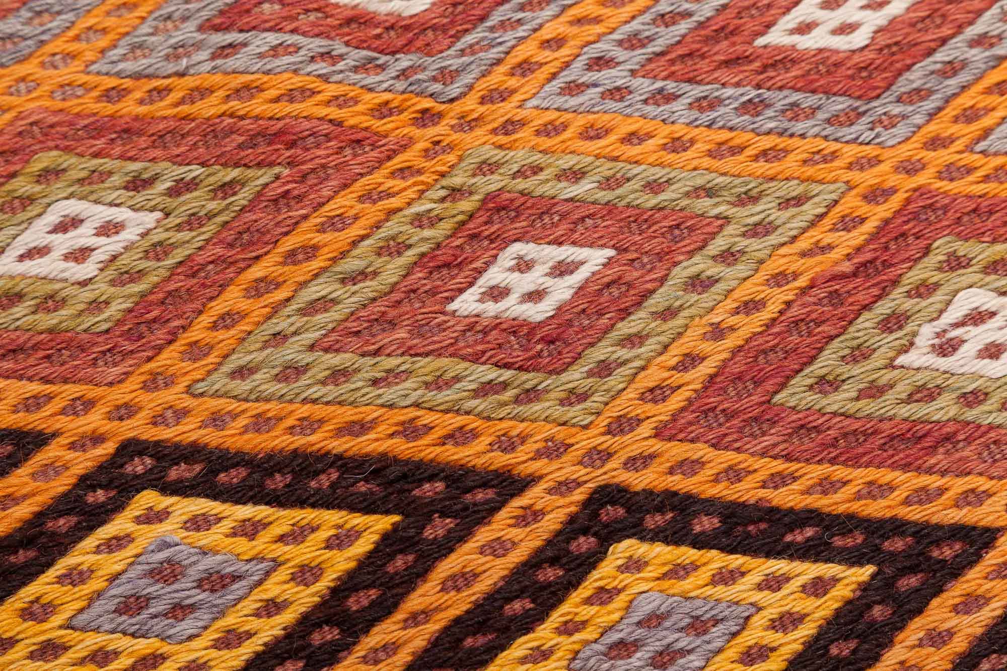 Vintage Kilim Teppich Denizli 147cm x 106cm - Wild Heart Free Soul