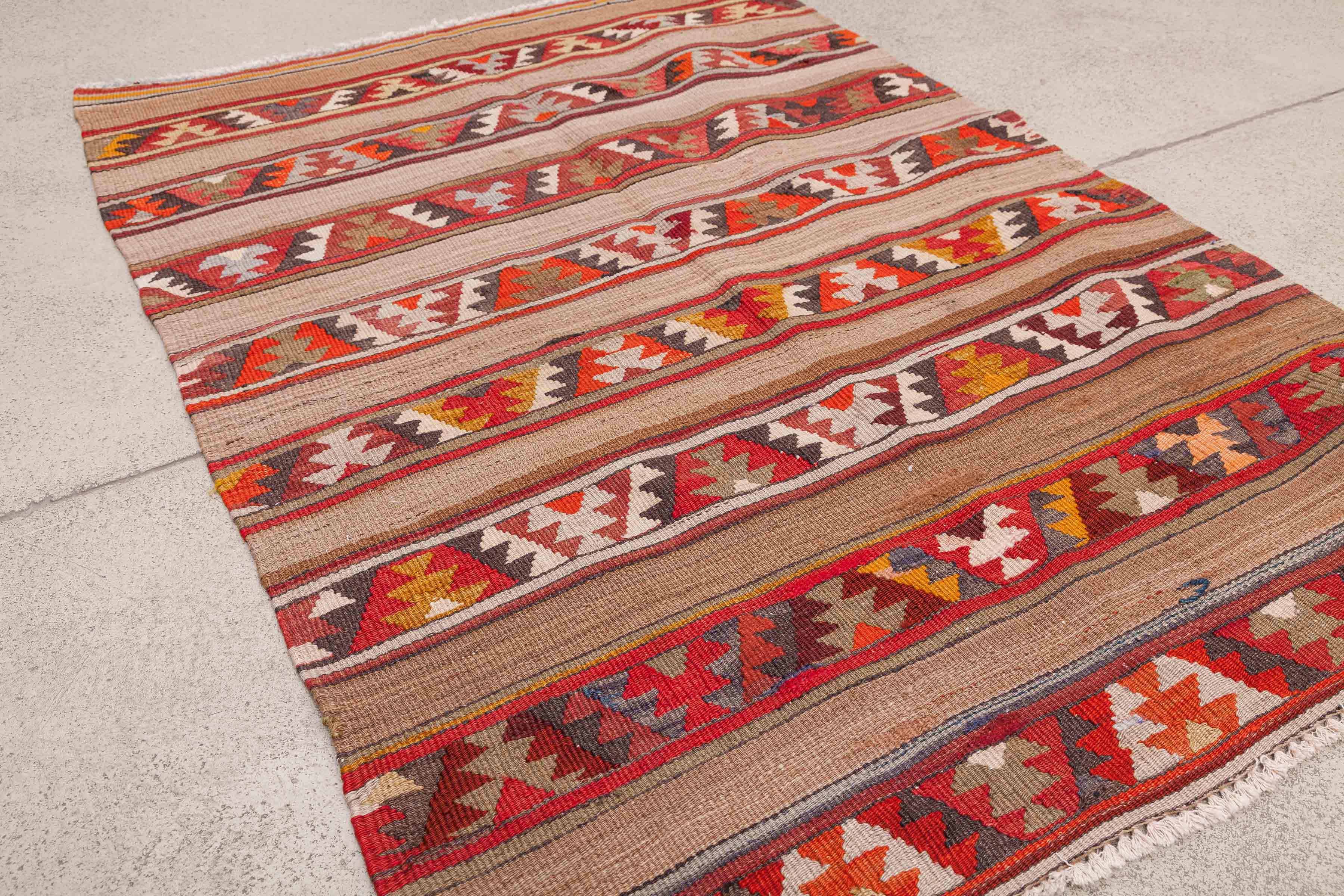 Vintage Kilim Teppich Fethiye 118x84cm - Wild Heart Free Soul