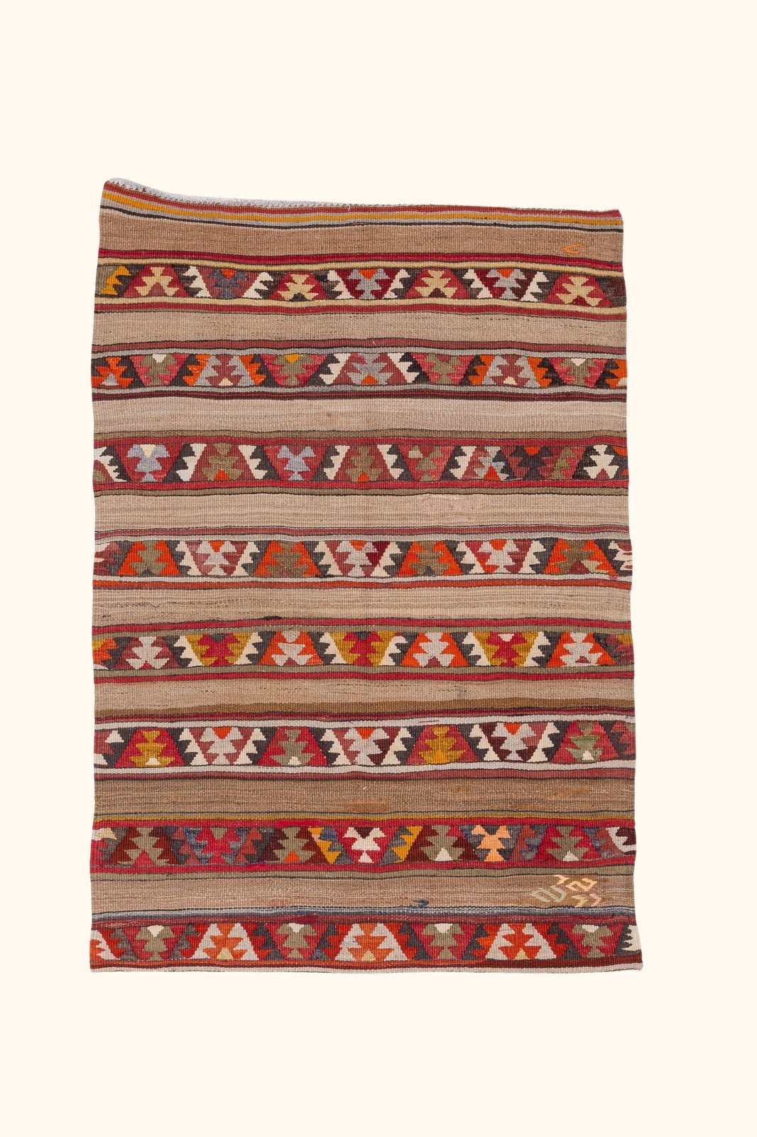 Vintage Kilim Teppich Fethiye 118x84cm - Wild Heart Free Soul