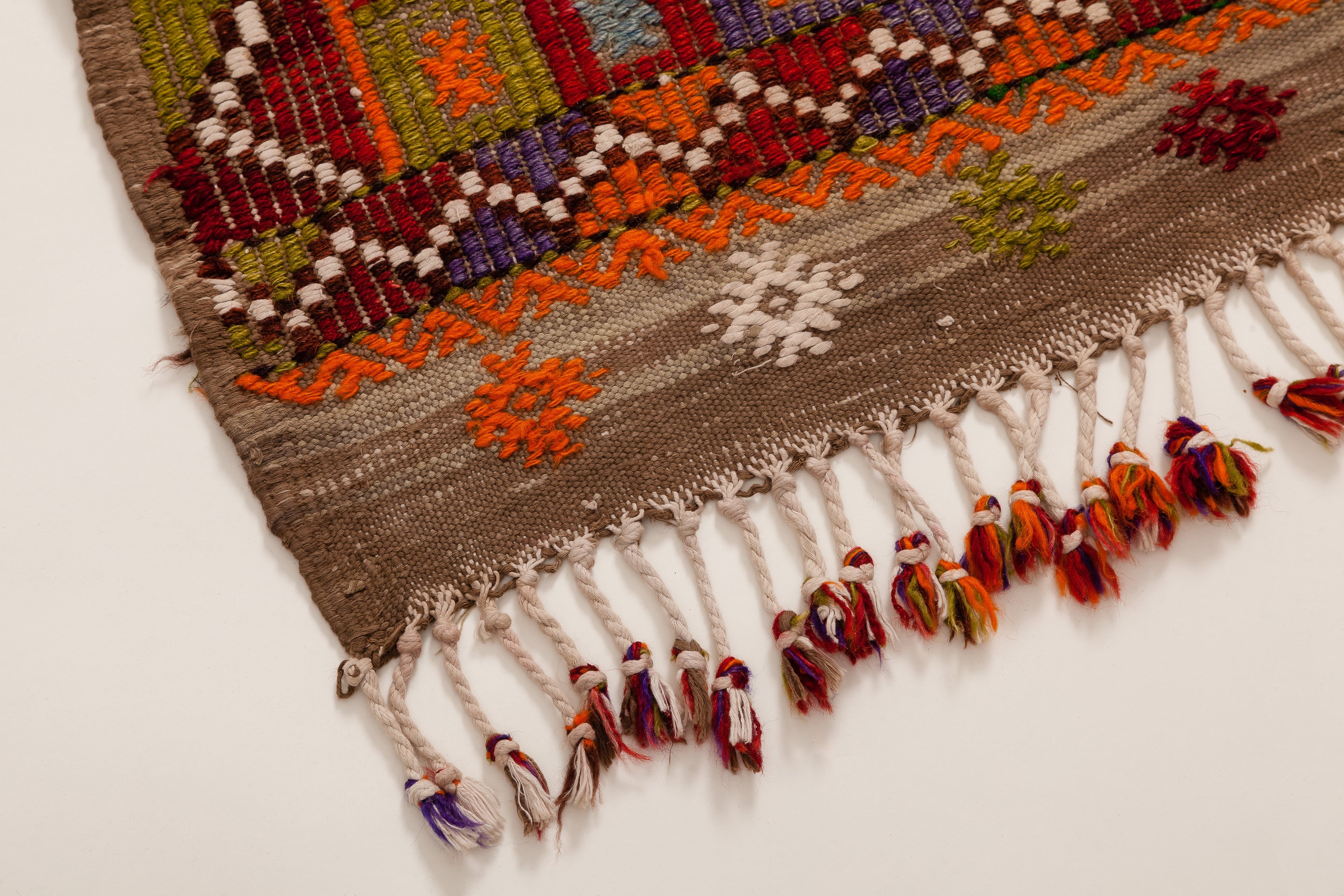 Vintage Kilim Teppich Usak 121cm x 65cm - Wild Heart Free Soul