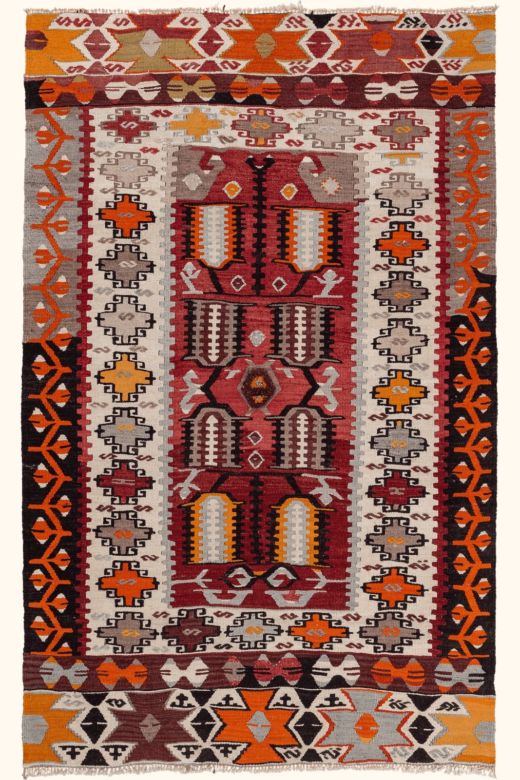 Vintage Kilim Usak 208x130cm - Wild Heart Free Soul