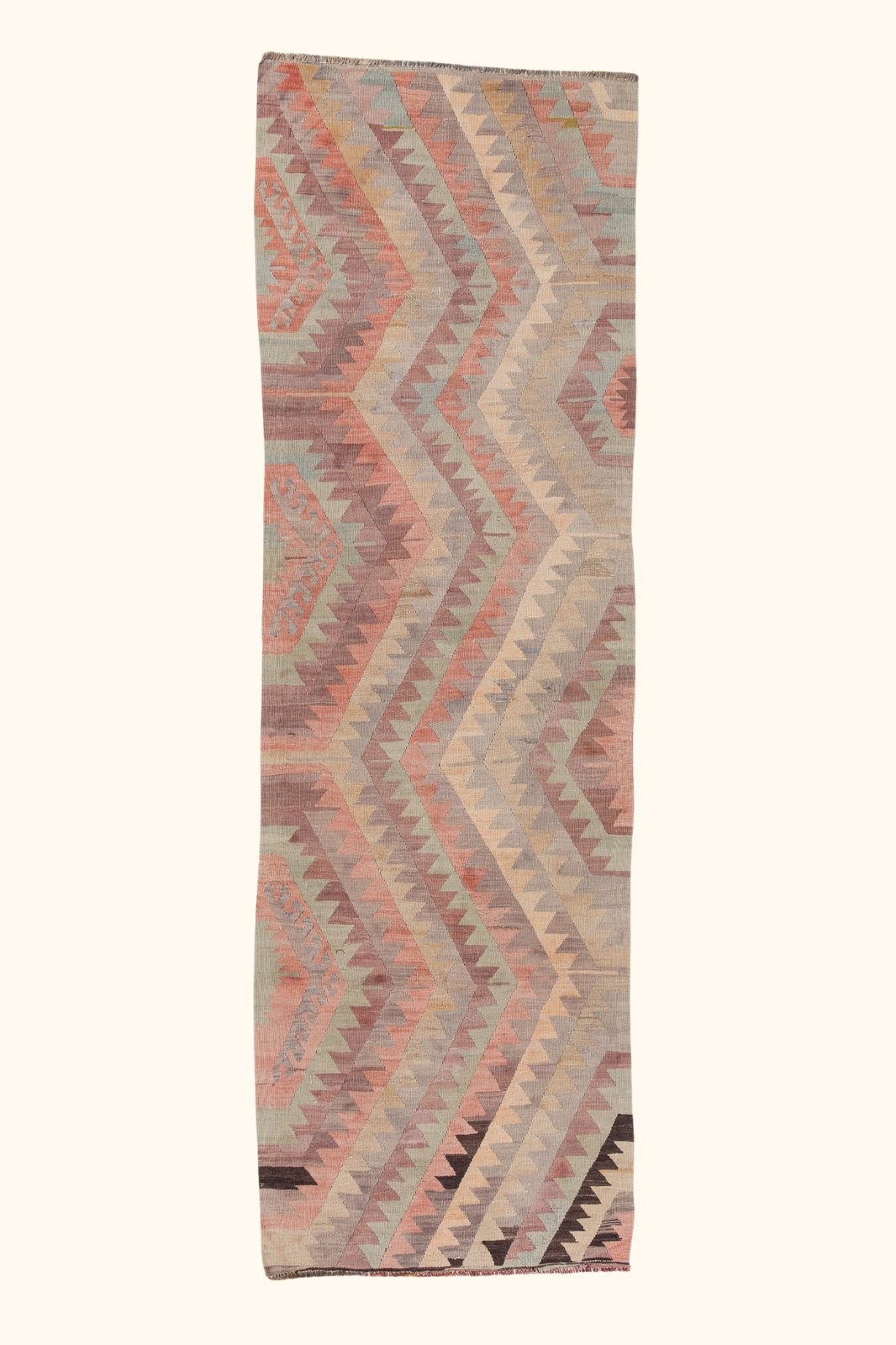 Vintage Kilim Usak 262x82cm - Wild Heart Free Soul