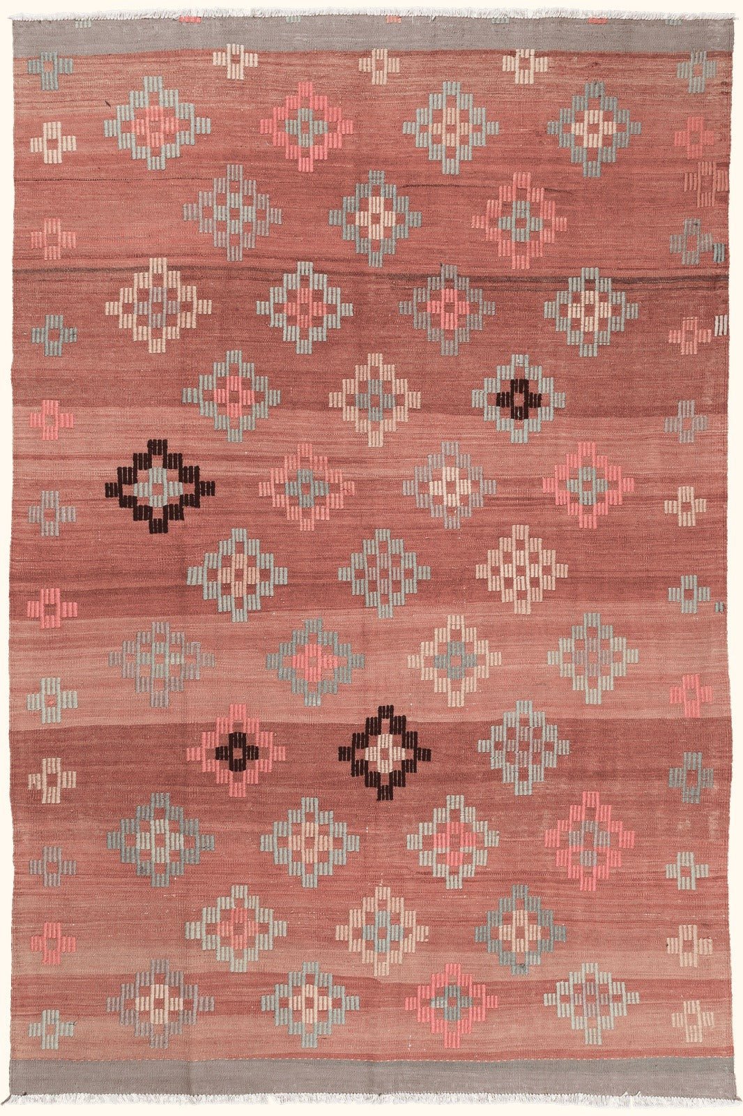 Vintage Kilim Usak 263x176cm - Wild Heart Free Soul