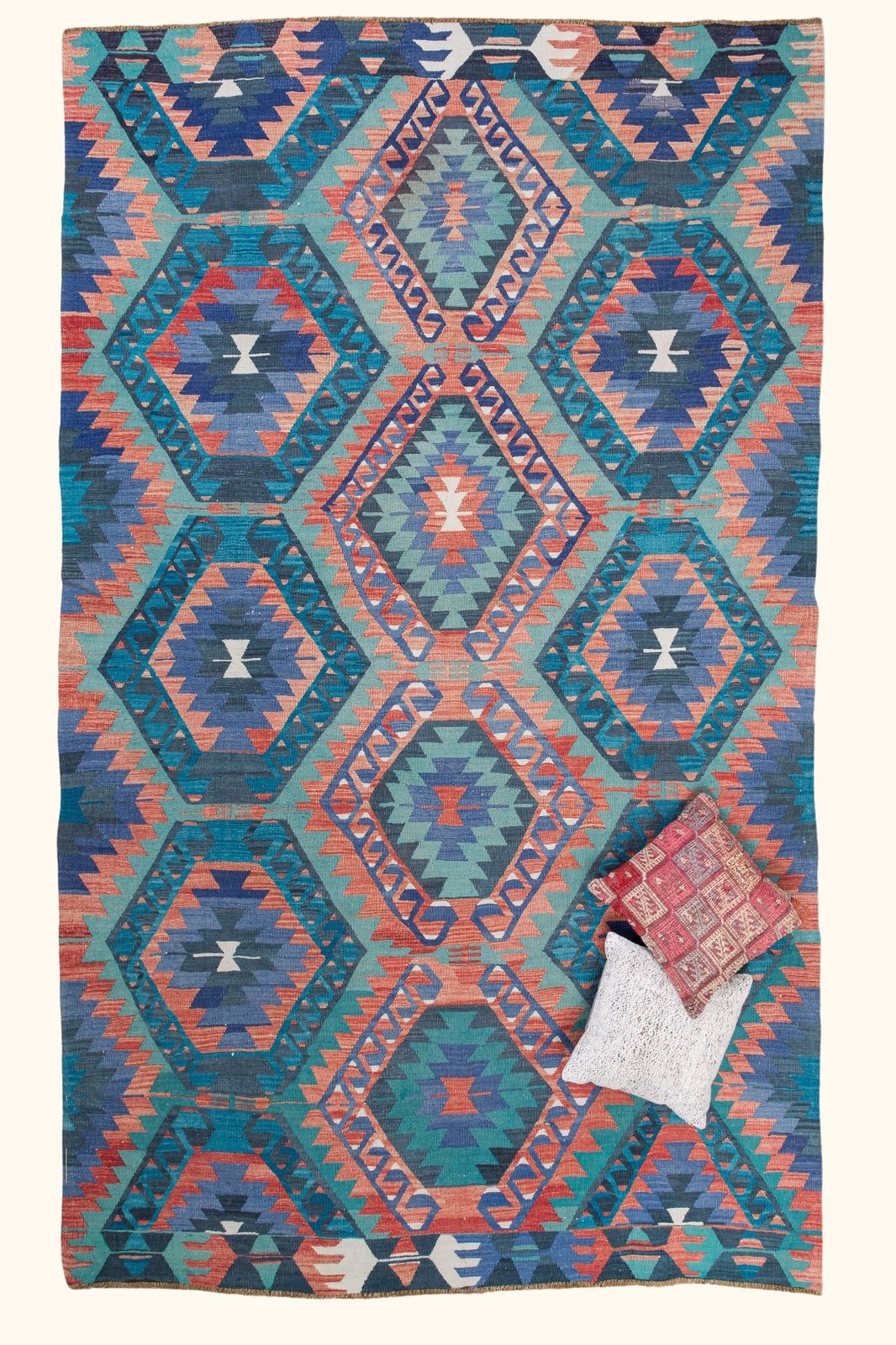 Vintage Kilim Usak 330x198cm - Wild Heart Free Soul