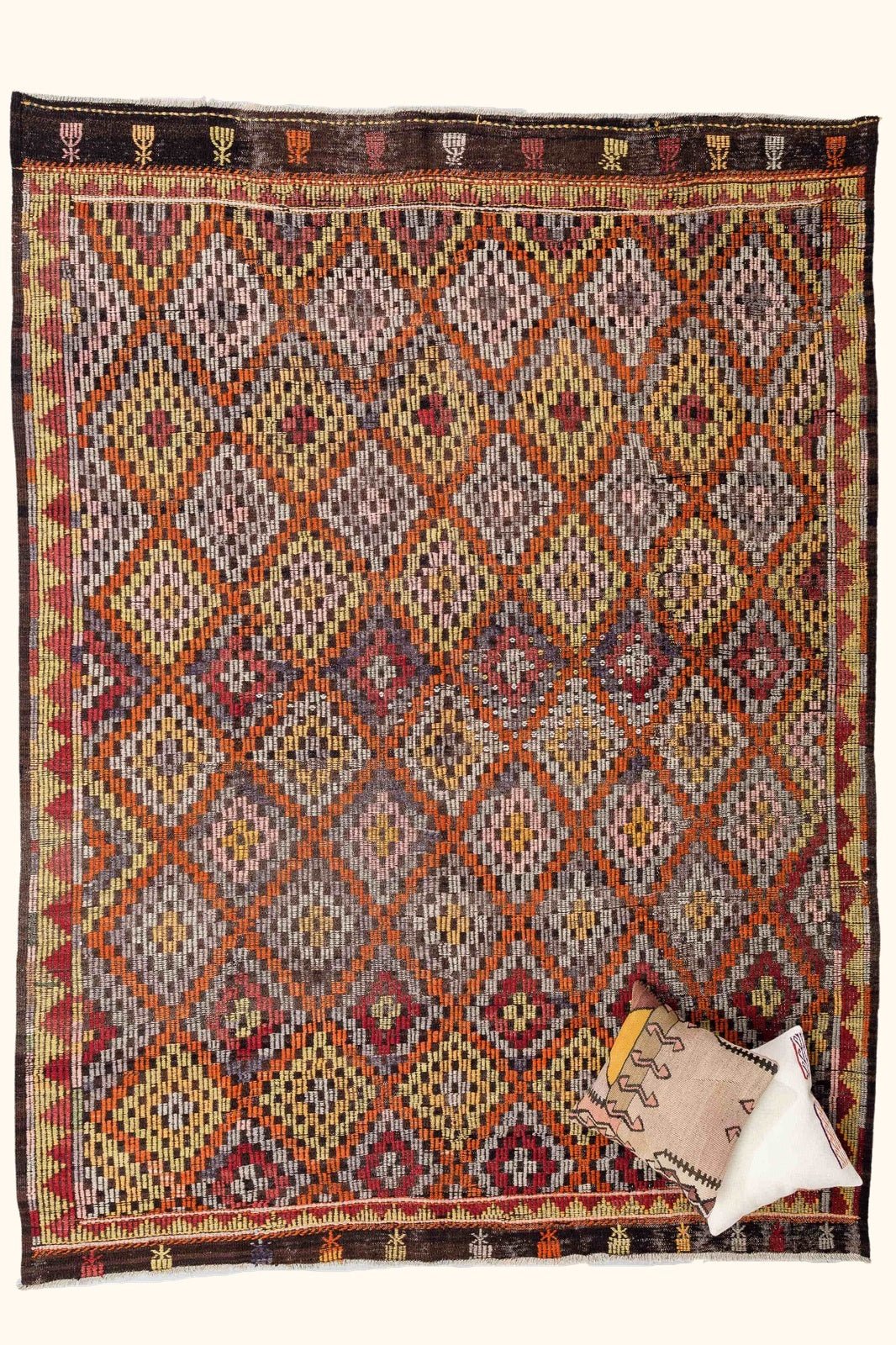 Vintage Kilim Zili 290x225cm - Wild Heart Free Soul