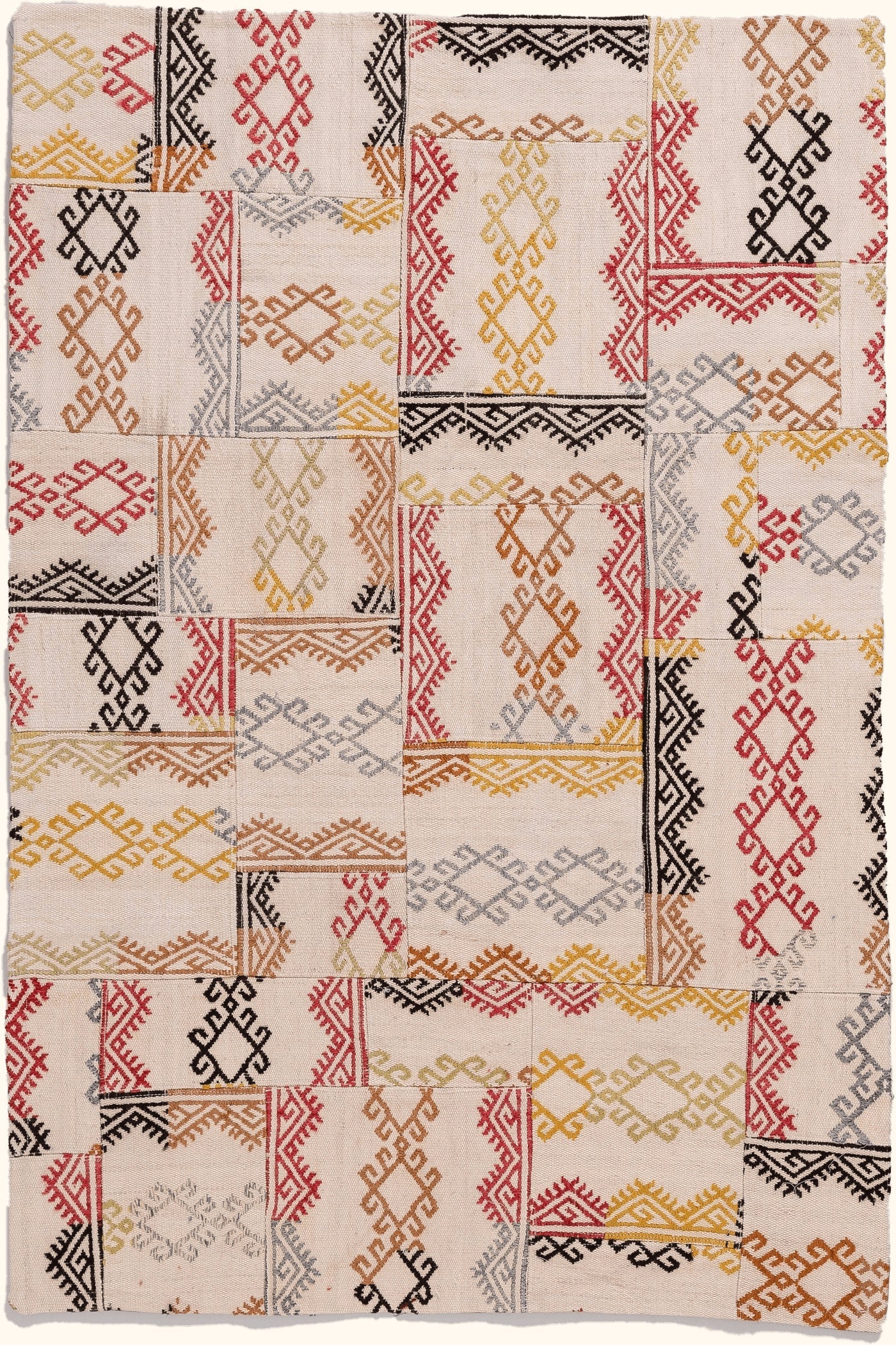 Vintage Patchwork Kilim 160x110cm - Wild Heart Free Soul