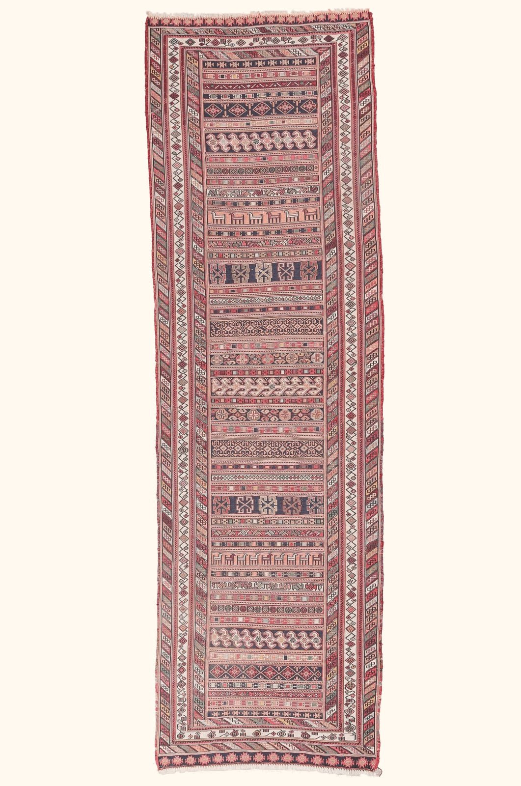 Vintage Sumak Kilim 235x72cm - Wild Heart Free Soul