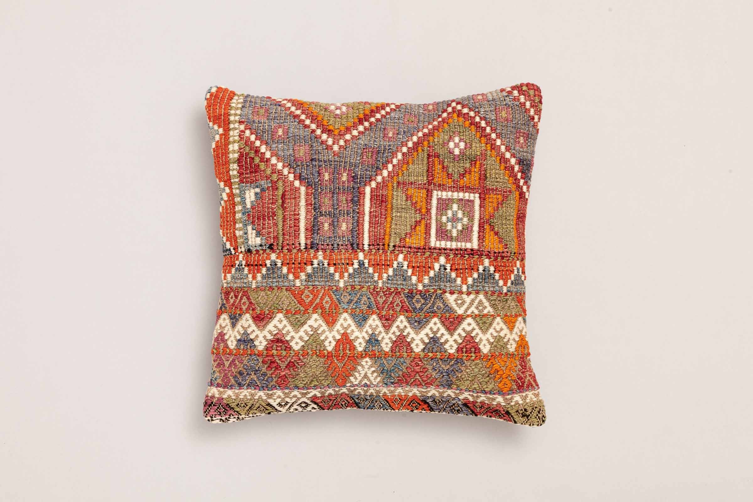 Kilim Cushion "Ecrin" (40x40cm) - Wild Heart Free Soul