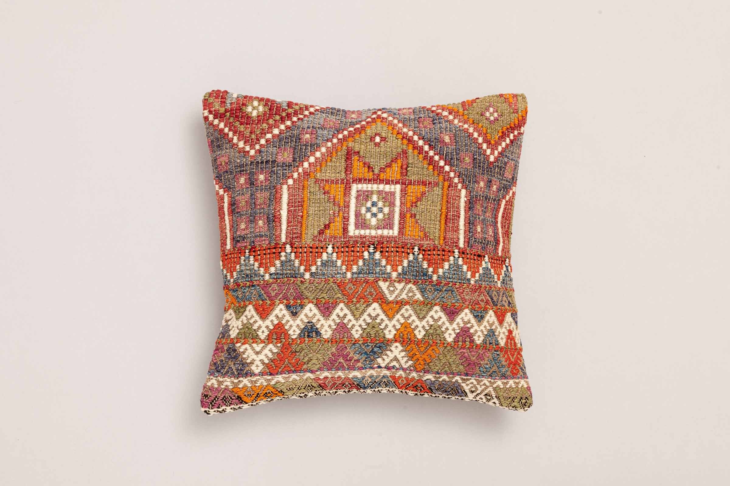 Kilim Cushion "Eftal" (40x40cm) - Wild Heart Free Soul