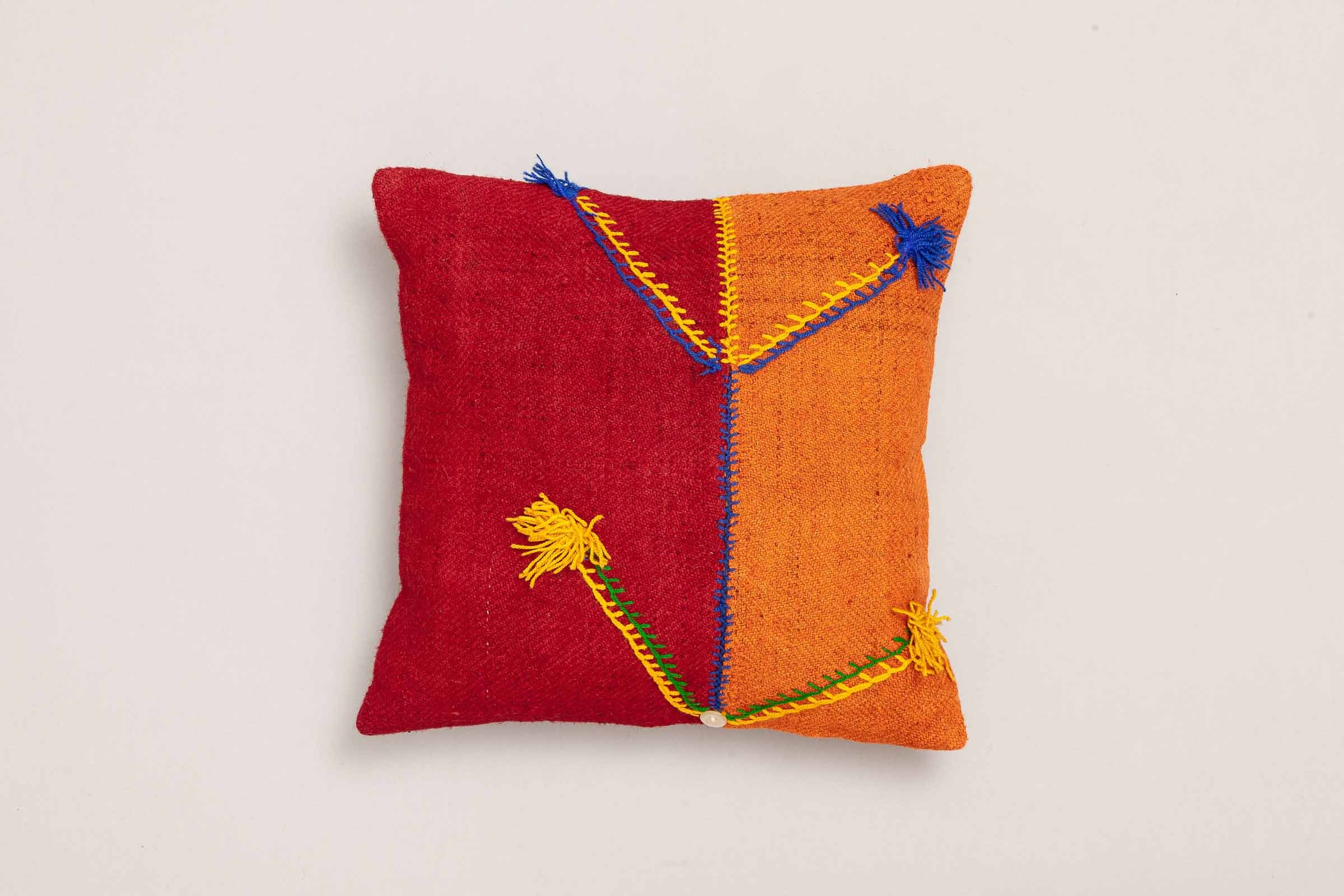Kilim Cushion "Ela" (40x40cm) - Wild Heart Free Soul
