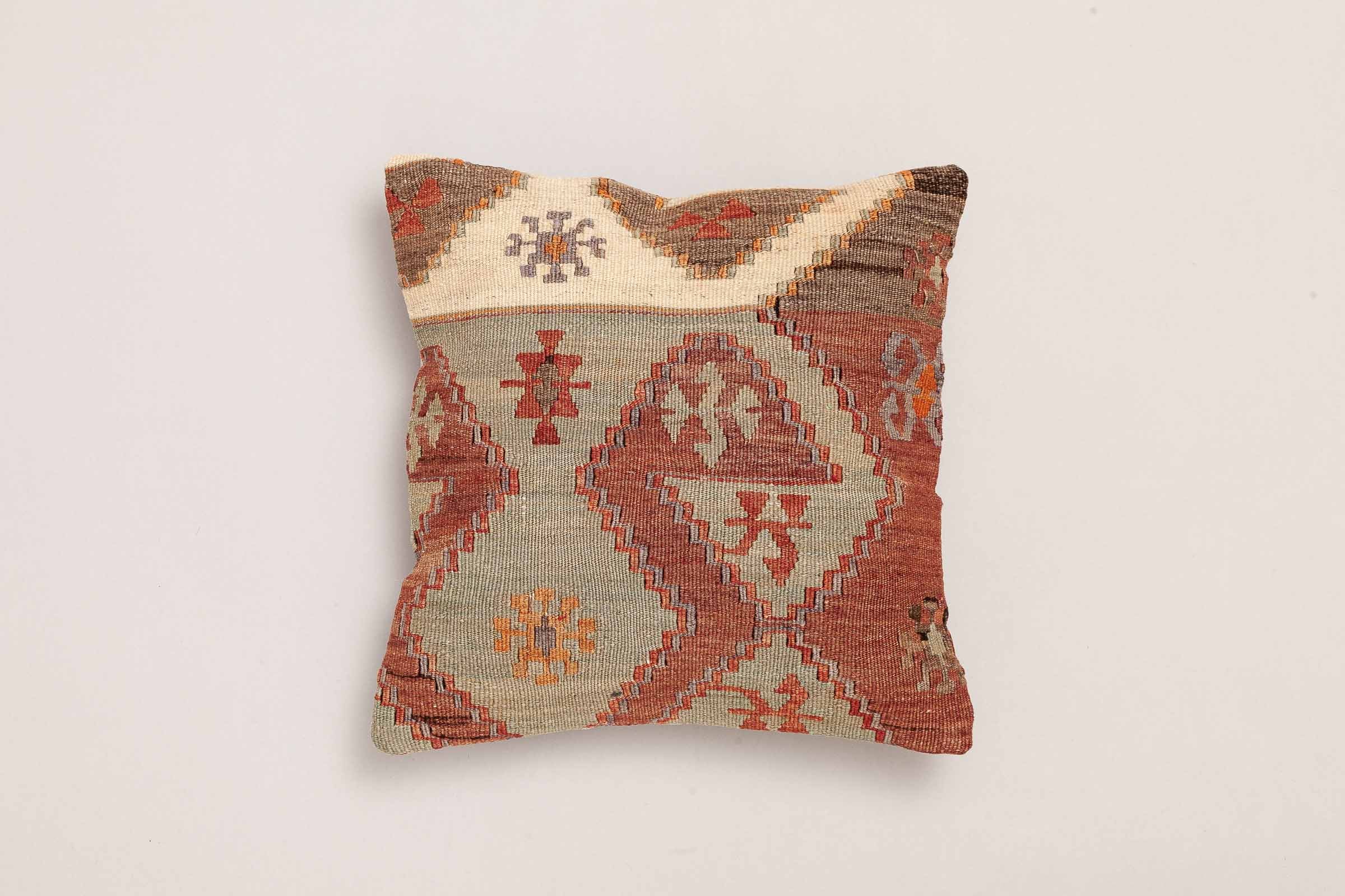 Kilim Cushion "Ezna" (40x40cm) - Wild Heart Free Soul